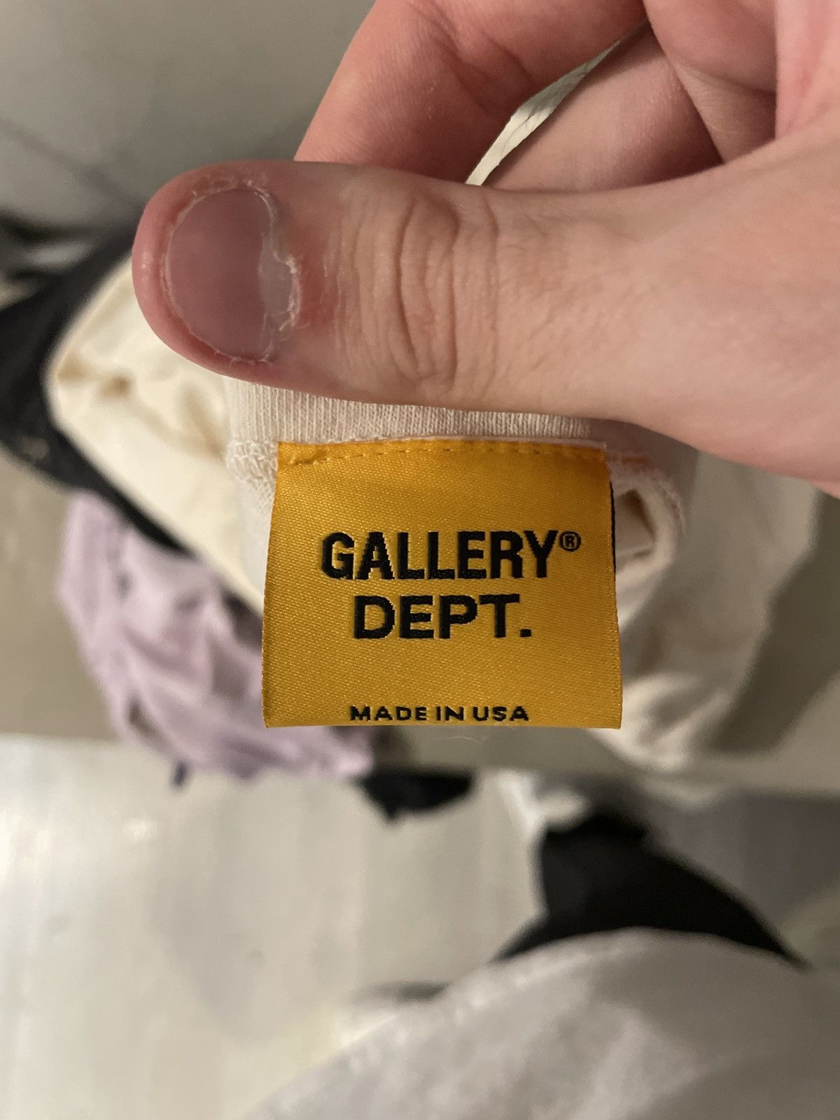 Gallery Dept. Gallery Dept. Ebay T-Shirt Cream XL Size US XL / EU 56 / 4 - 5 Thumbnail
