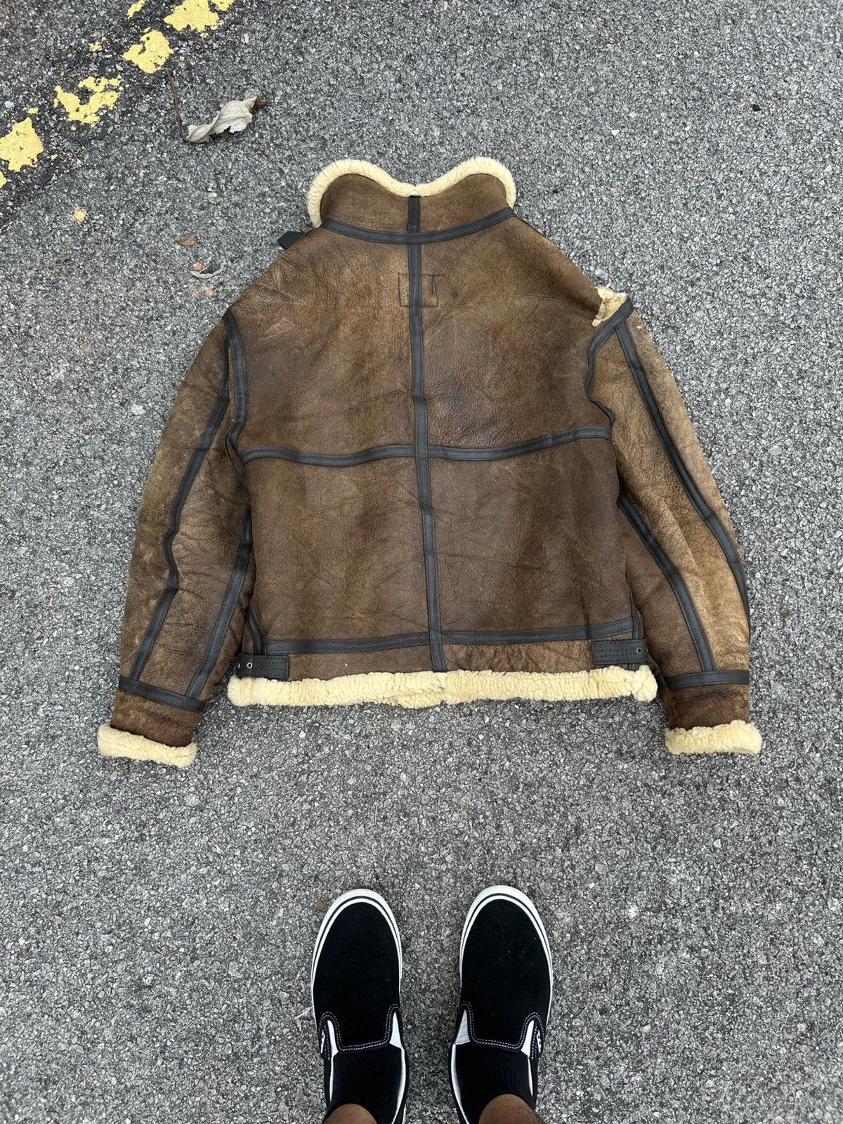 Vintage Avirex Type B-3 Leather Jacket