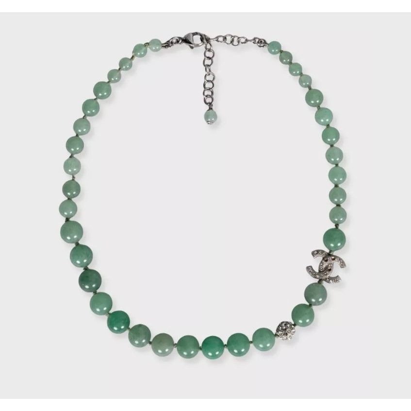 Chanel Chanel Spring/Summer 2015 Green Necklace & Bracelet Set Size ONE SIZE - 2 Thumbnail