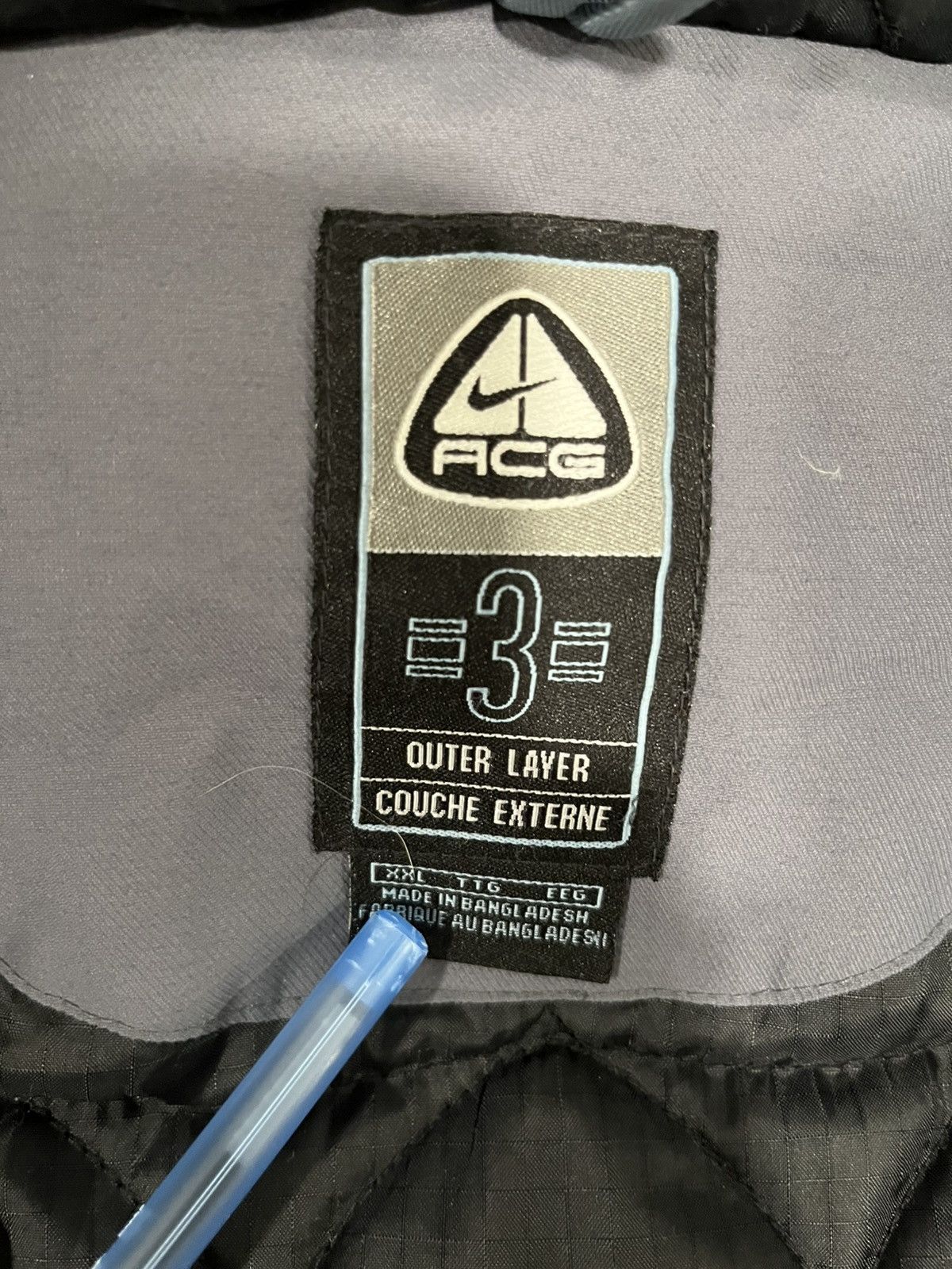 Nike ACG × Vintage 90s Nike acg puffer jacket Size US XXL / EU 58 / 5 - 6 Thumbnail