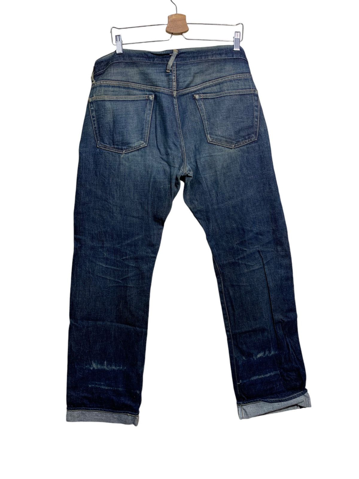 Japanese Brand × Takeo Kikuchi 🔥T.KIKUCHI SELVEDGE DENIM W37 Size US 37 - 6 Thumbnail
