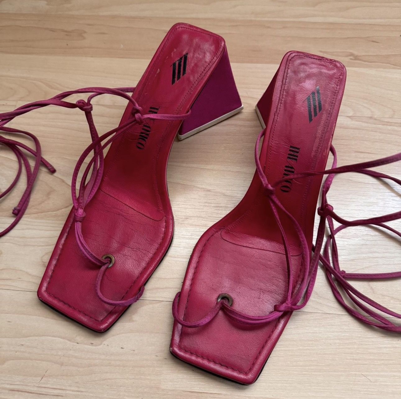 The Attico The Attico pink sandals Size US 11 / IT 41 - 2 Thumbnail