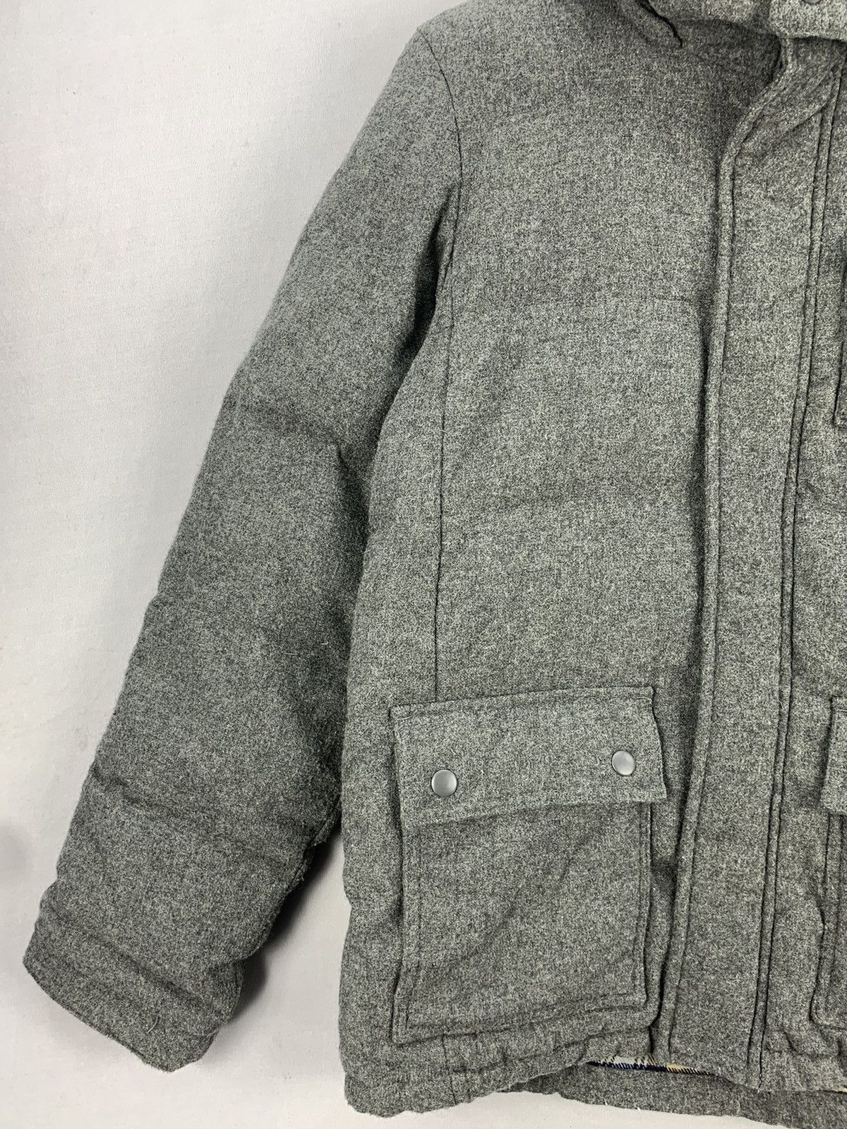 Ciaopanic Ciaopanic Wool Puffer Hoodie Down Jacket Size US M / EU 48-50 / 2 - 6 Thumbnail