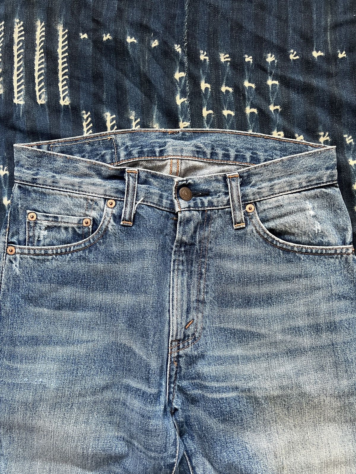 Levi's Levis Big E 505 Selvedge Denim Jeans – Made in USA Size US 30 / EU 46 - 3 Thumbnail