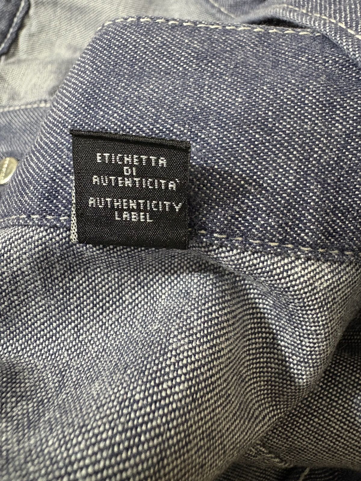 Versace Jeans Couture Versace Button Down collar Denim Jacket Size US XS / EU 42 / 0 - 7 Thumbnail