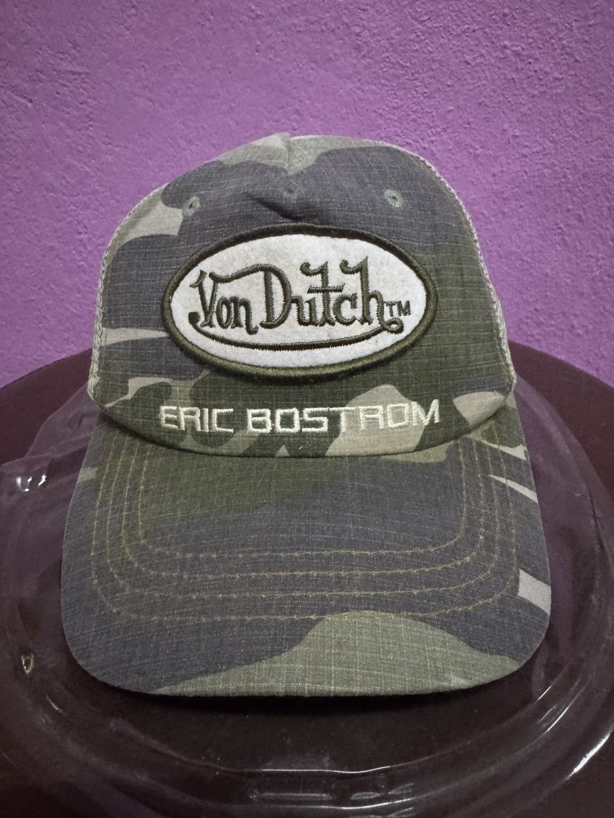 Von Dutch Von Dutch Army Trucker Snapback Cap One Size Size ONE SIZE - 1 Thumbnail