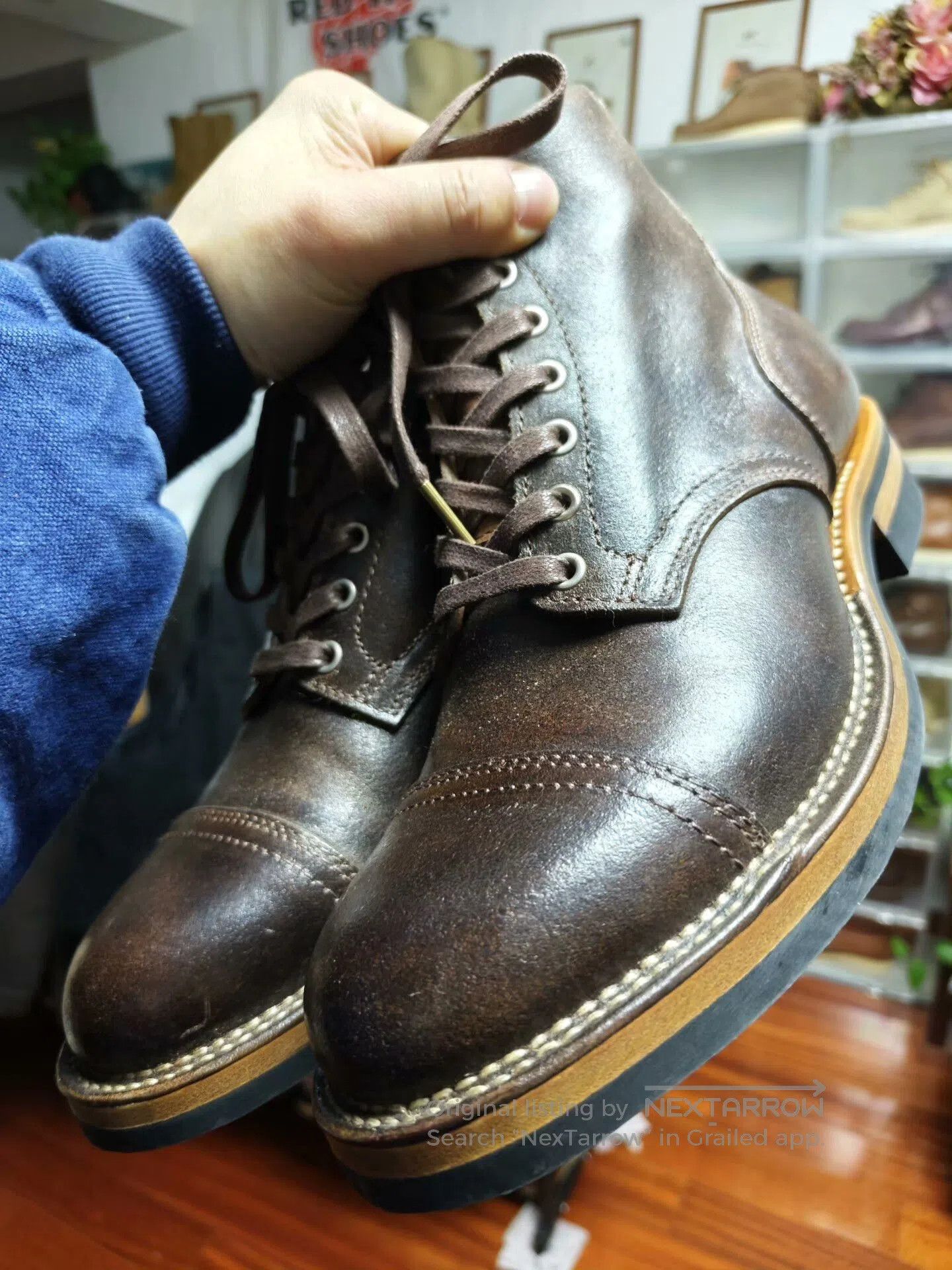 Red Wing Red Wing Oil Wax Leather Boots. Size US 7 / EU 40 - 1 Thumbnail