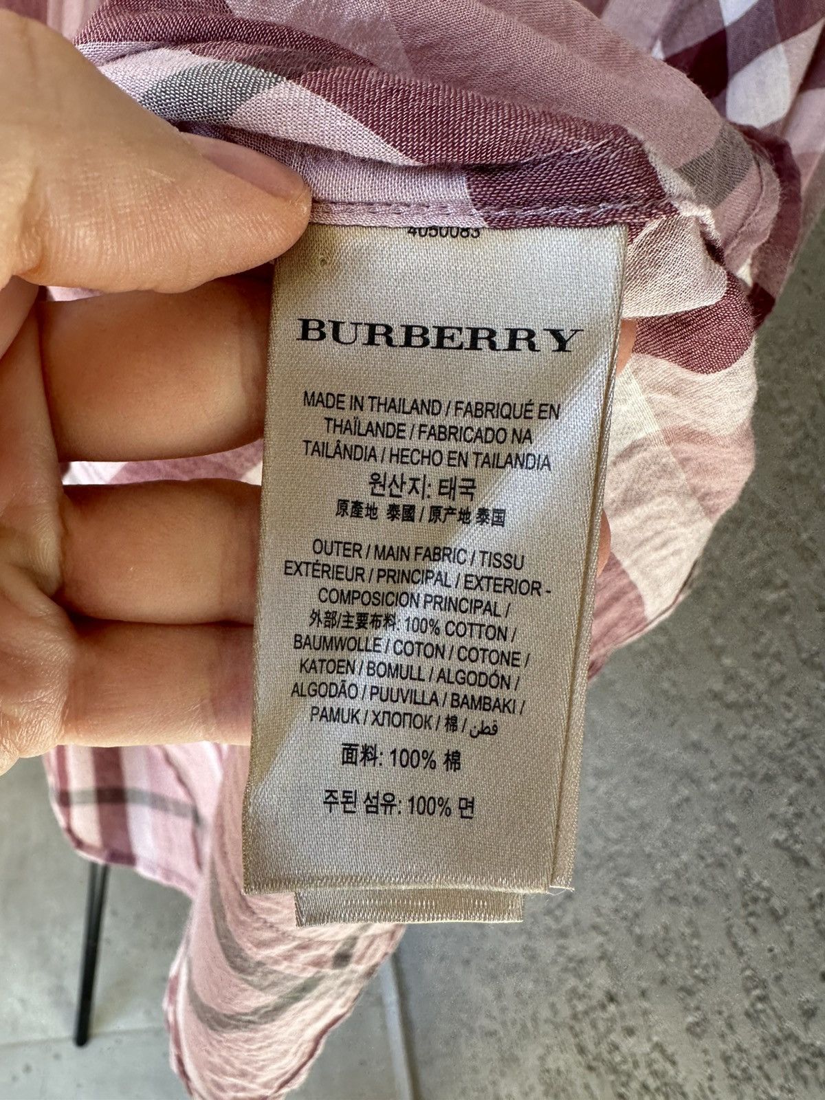 Burberry Burberry blouse Size M / US 6-8 / IT 42-44 - 8 Thumbnail