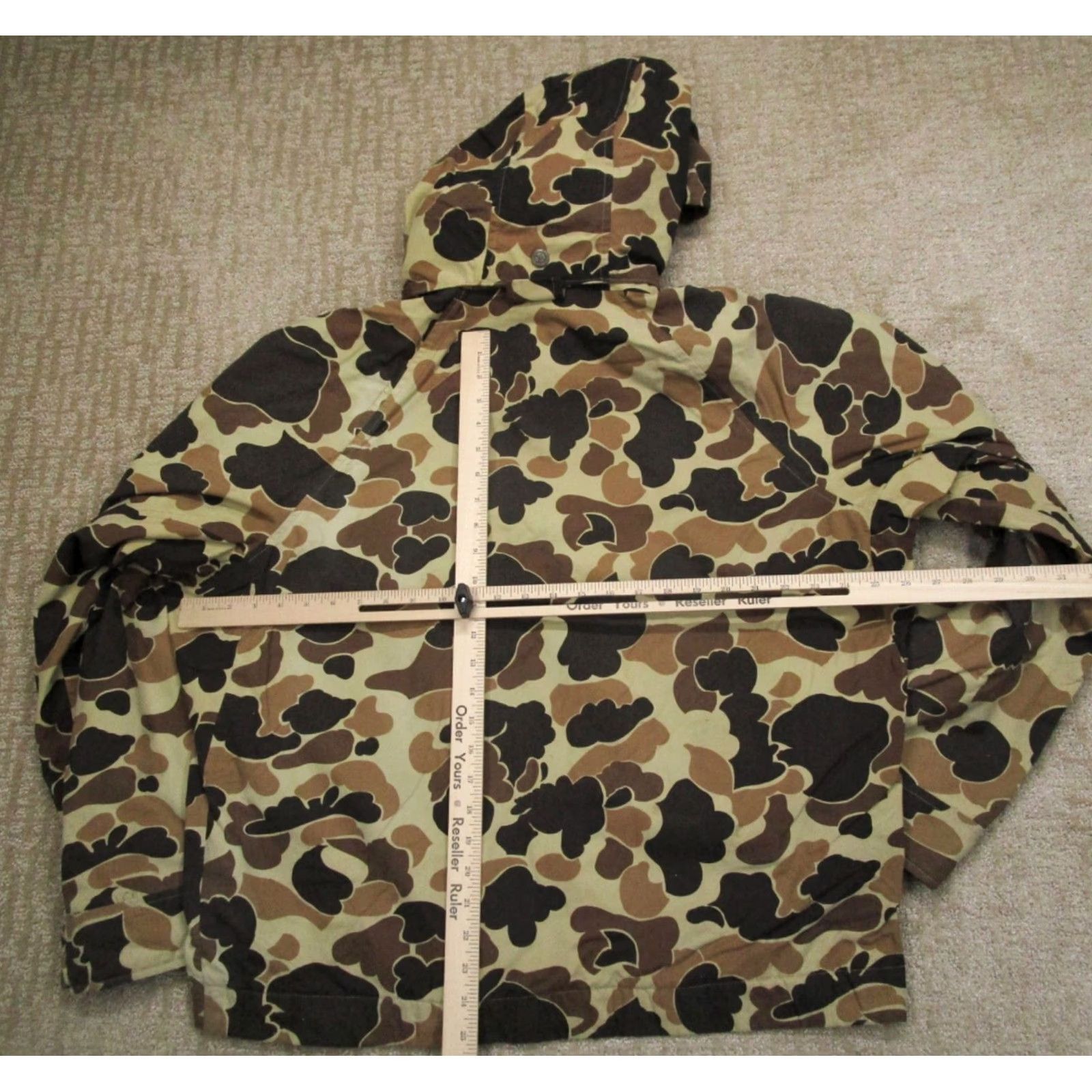 Skin VINTAGE Columbia Jacket Men L Brown Camouflage Hunting Waterproof USA Hoodie? Size US L / EU 52-54 / 3 - 5 Thumbnail