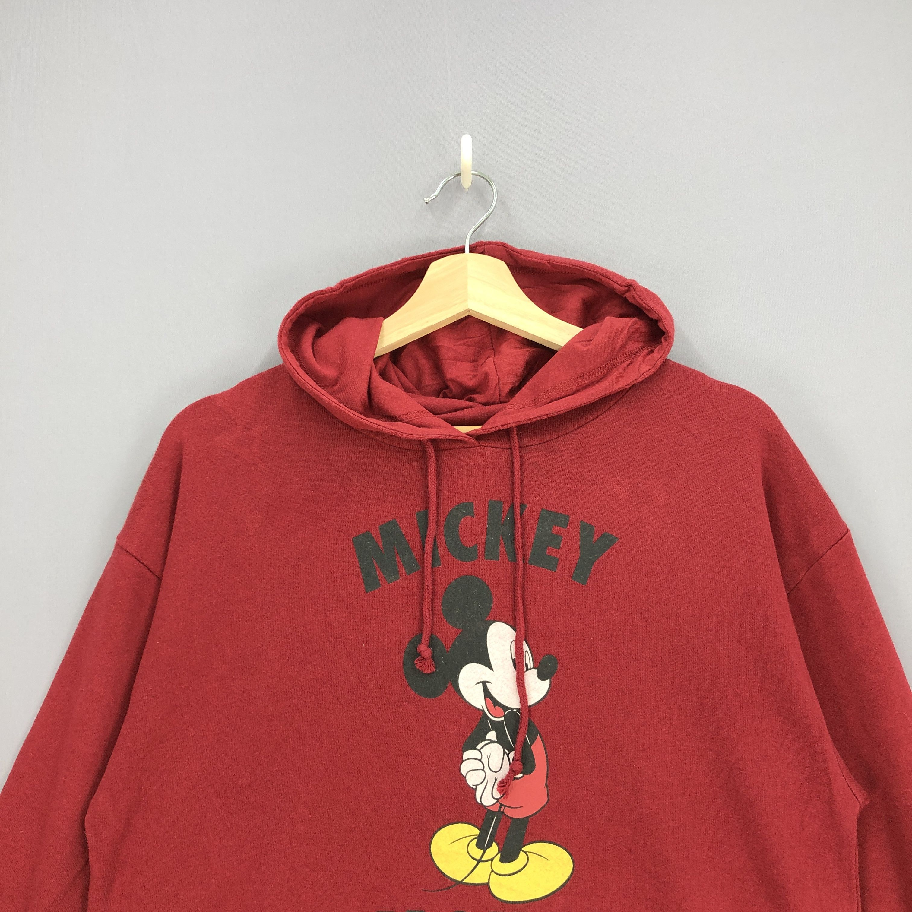 Disney Mickey Mouse Sweatshirt Hooded Disney Cartoon Sweater Size US M / EU 48-50 / 2 - 3 Thumbnail
