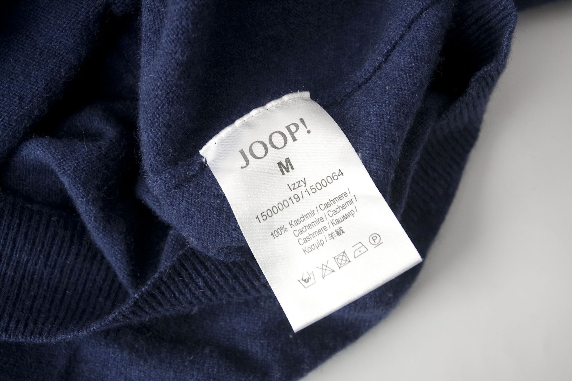 Joop! Joop Sweater 100% Cashmere Size M Dark Blue Size US M / EU 48-50 / 2 - 3 Thumbnail