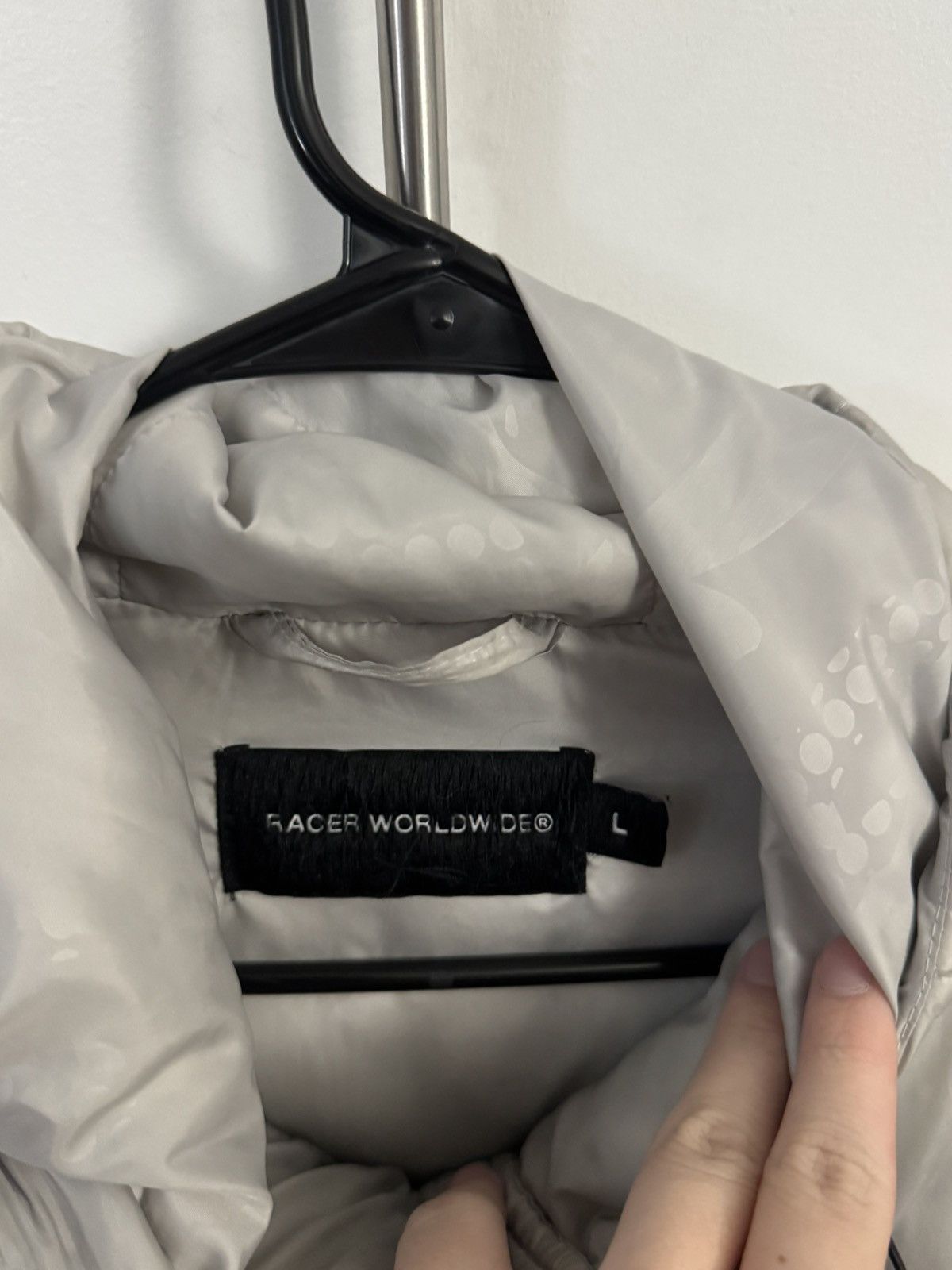 Racer Worldwide Racer Worldwide Grey Camo Puffer Jacket Size US L / EU 52-54 / 3 - 3 Thumbnail