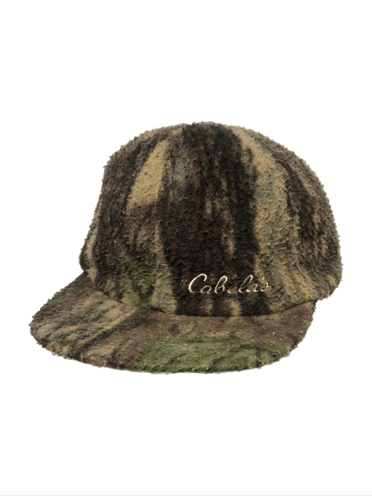 Cabelas × Vintage Vtg Cabela’s Chamois Camo Hunting Trapper Hat Size ONE SIZE - 2 Thumbnail