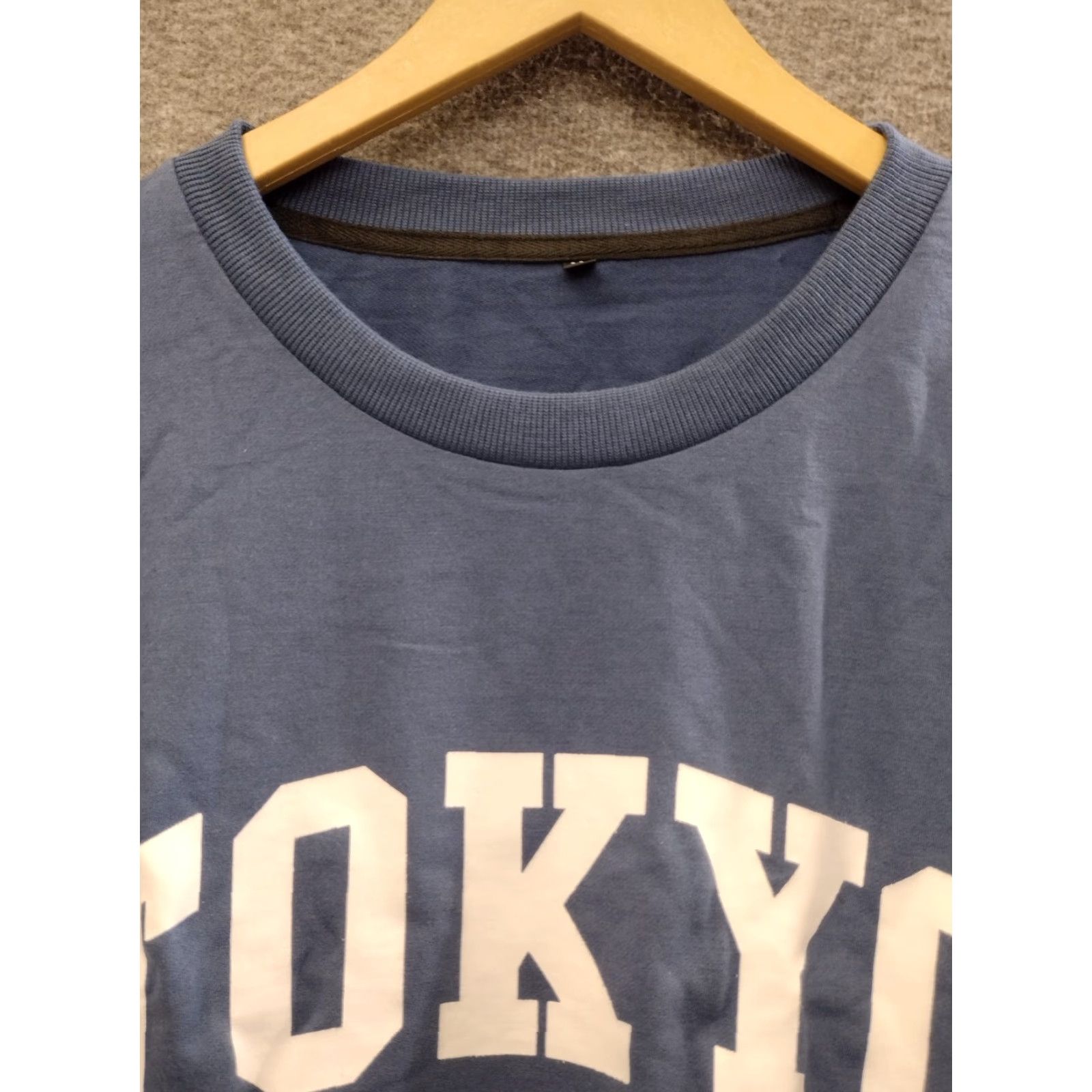 Vintage **Men's Blue Tokyo Print Sweatshirt Adult Regular Fit Size M** User: Men's Blue Tokyo Print Sweatshirt Adult Regular Fit Size M Size US M / EU 48-50 / 2 - 3 Thumbnail