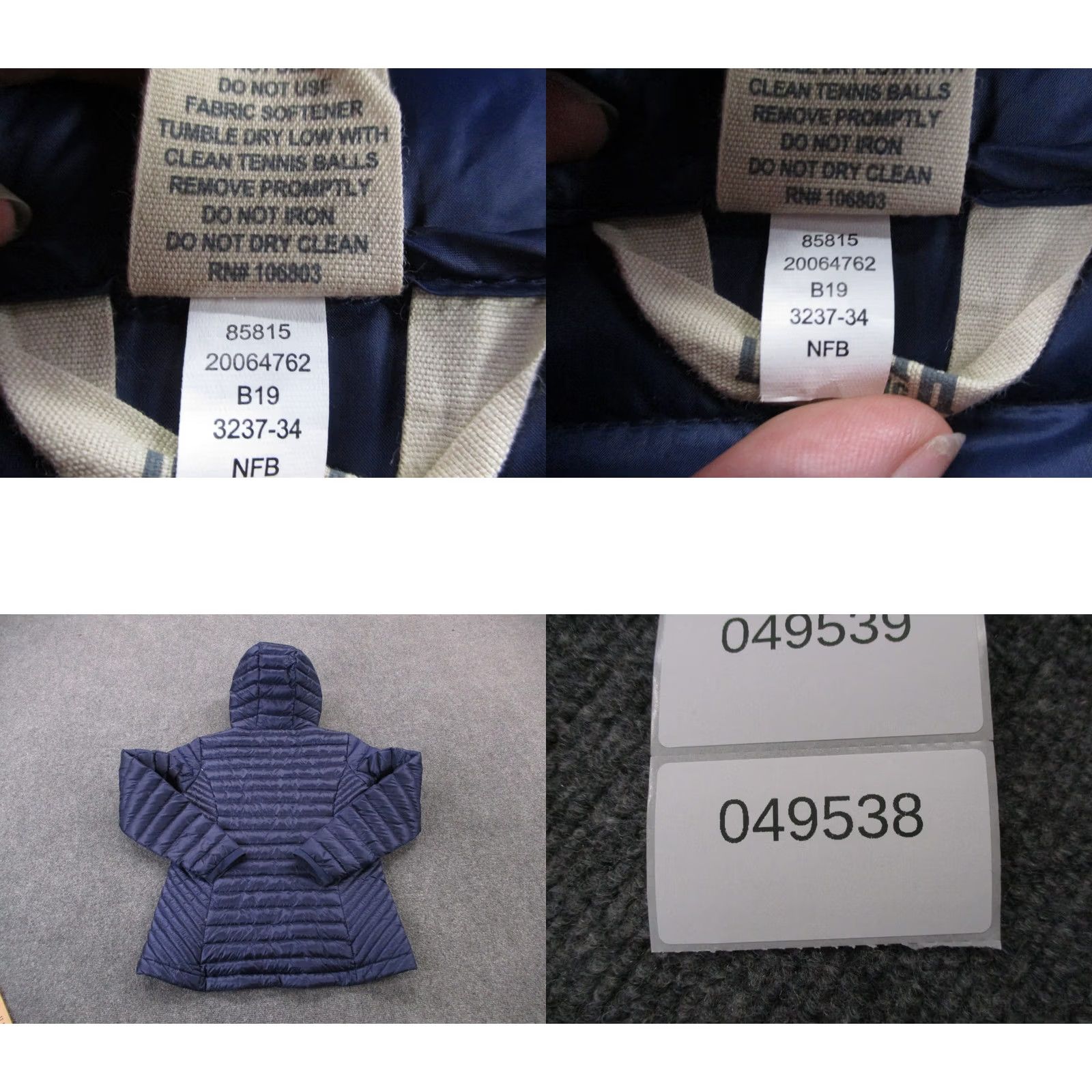 Vintage Duluth Jacket Womens XS Purple Puffer Quilted Down Hiking Outdoors Size XS / US 0-2 / IT 36-38 - 8 Thumbnail