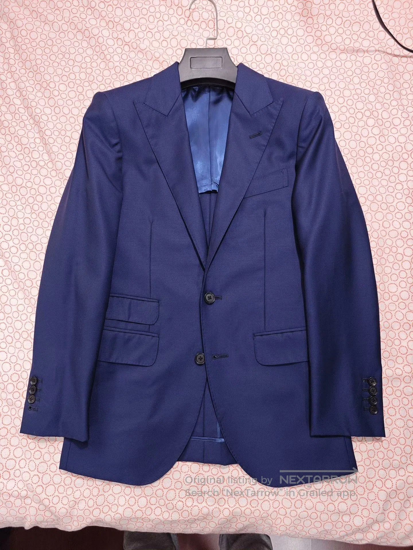 Japanese Brand Custom Italian Wool-Linen Blend Suit. Size US XS / EU 42 / 0 - 1 Thumbnail