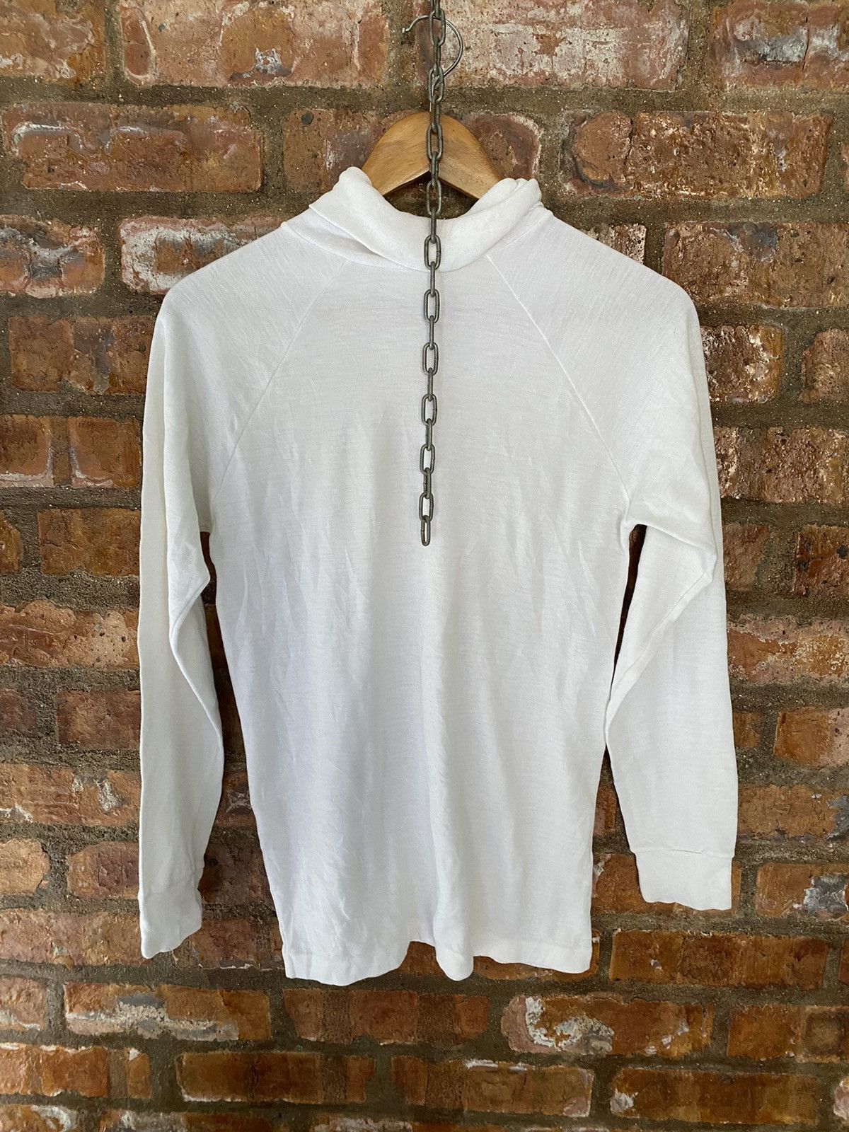 Moncler 1990s turtle neck embroidered logo Size M / US 6-8 / IT 42-44 - 7 Thumbnail