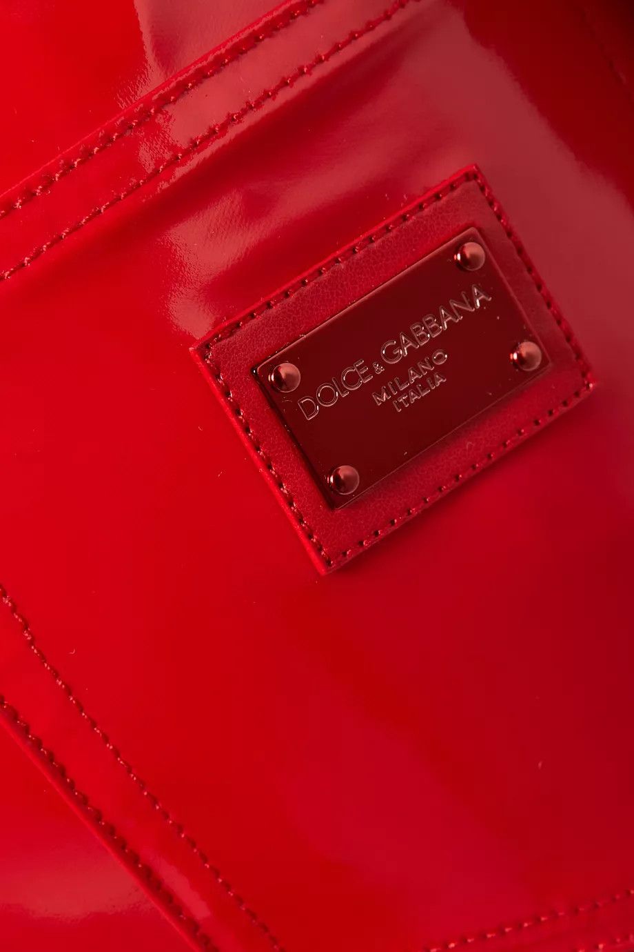 Dolce & Gabbana o1y0925 Coated Fabric Casual Pant in Red Size 25" / US 0 / IT 36 - 4 Thumbnail