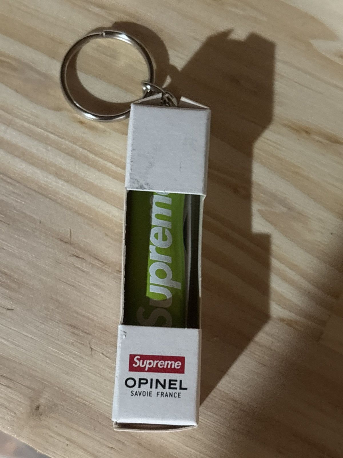 Supreme Supreme®/ Opinel™ Knife Keychain in Green Size ONE SIZE - 1 Thumbnail