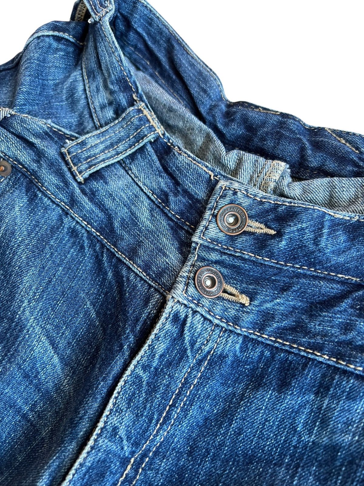 Japanese Brand Vintage Japanese Brand Double Waist Clawmark Jean Japan Size US 28 / EU 44 - 8 Thumbnail