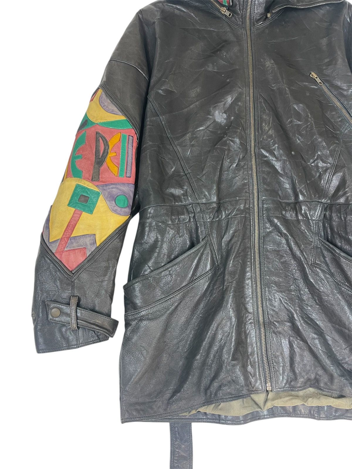 Marc Buchanan PELLE PELLE MARC BUCHANAN HOODIE LEATHER JACKET Size US M / EU 48-50 / 2 - 8 Thumbnail