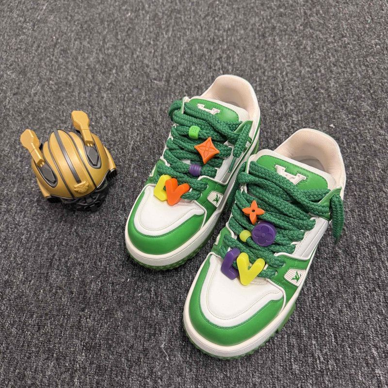 Louis Vuitton Trainer Maxi Fashion Sneakers for Men 0079