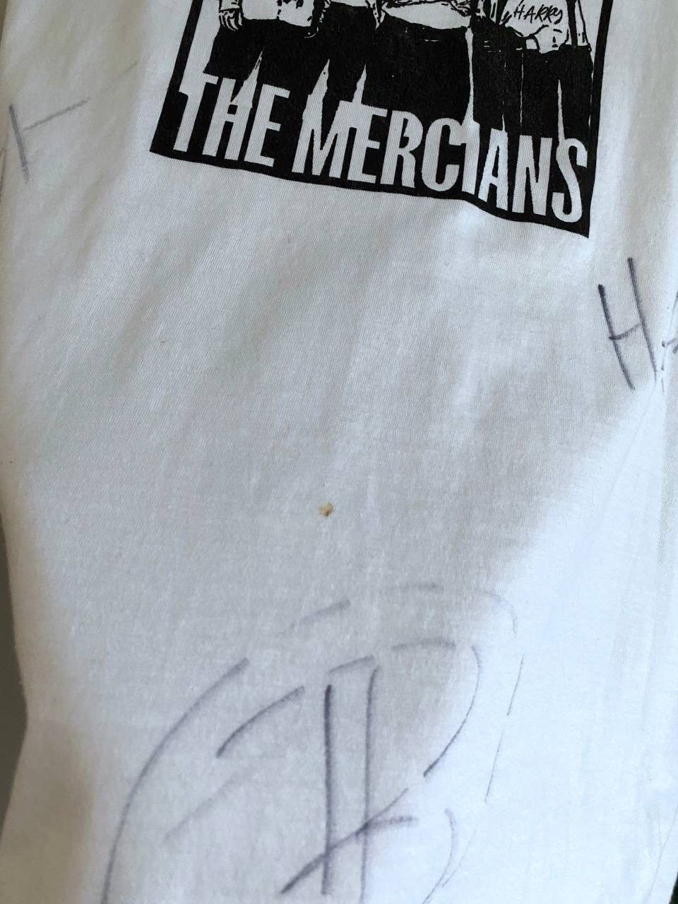Band Tees The Mercians Rock Band Autograph Merchandise T-Shirt, Size M Size US M / EU 48-50 / 2 - 12 Thumbnail