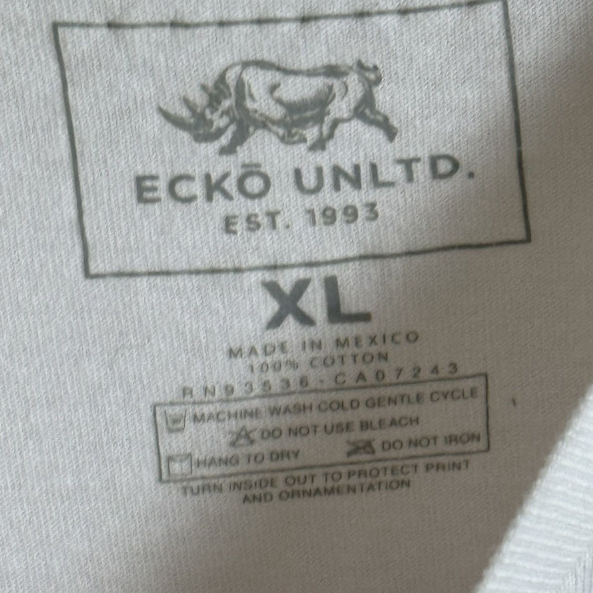 Ecko Unltd. × Vintage Ecko Unltd Rhino Pixel Art Graphic T-Shirt Size XL Size US XL / EU 56 / 4 - 5 Thumbnail