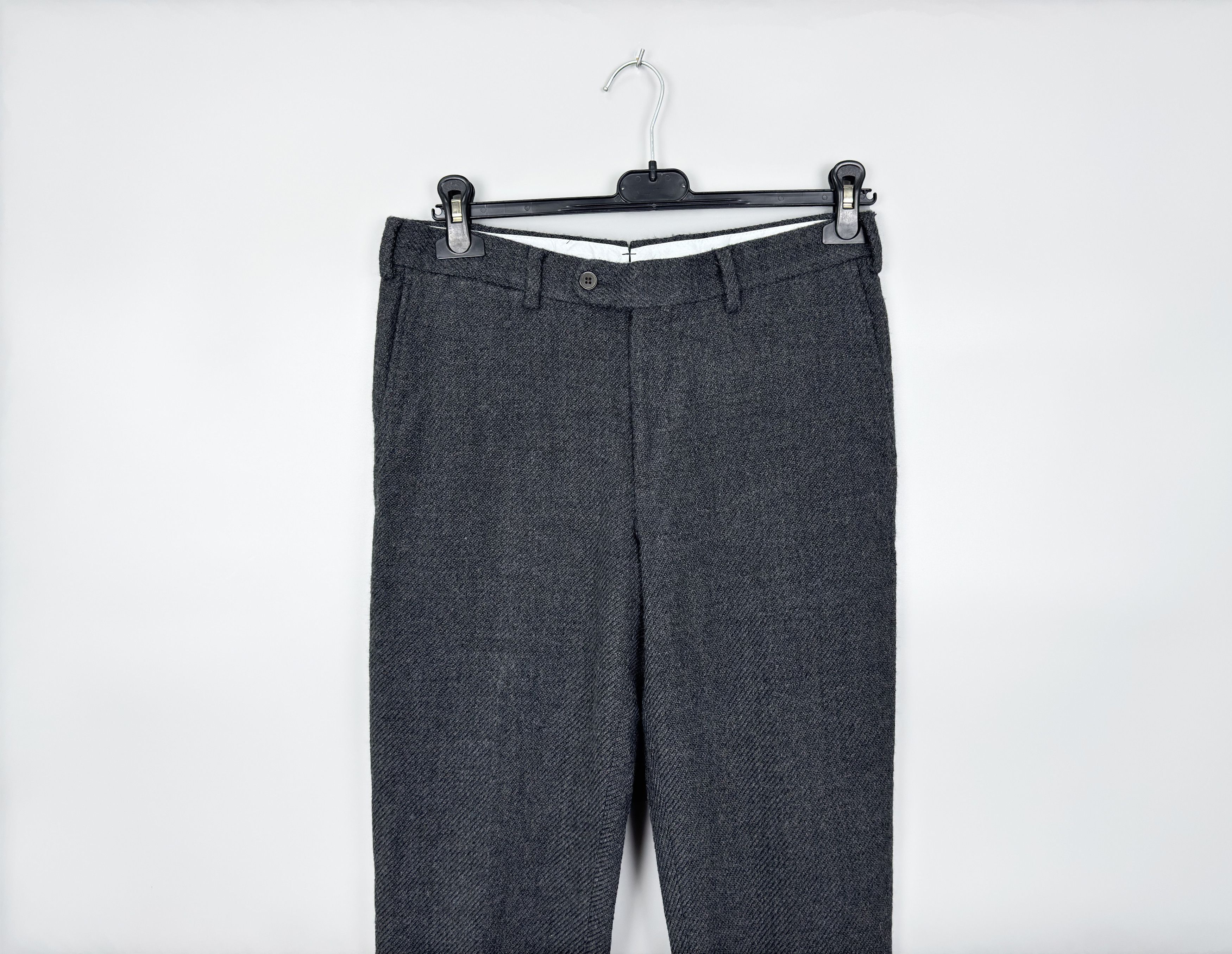 Suitsupply Suitsupply Brescia Classic Wool Trousers Gray Size US UK 36S Size 36S - 2 Thumbnail