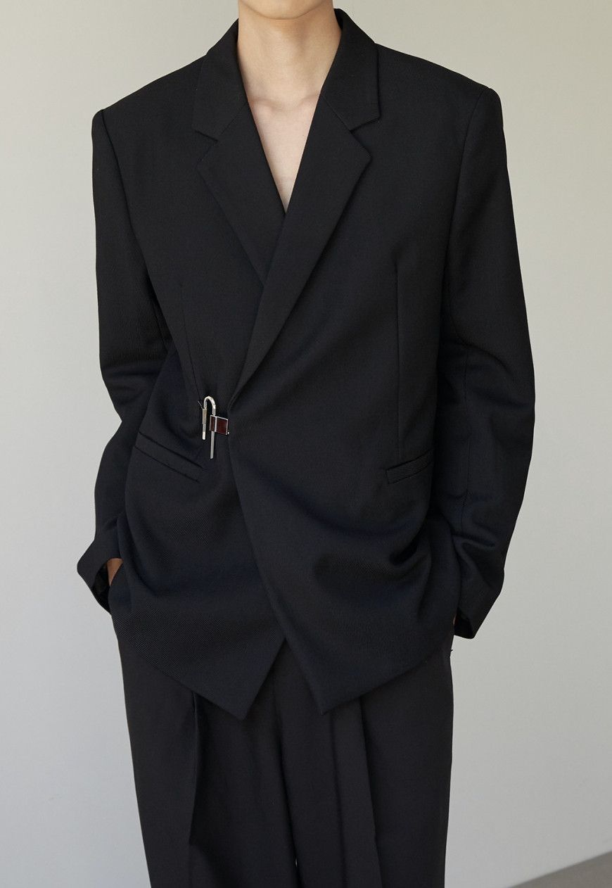 Other Men’s Metal button design blazer Size 38S - 10 Thumbnail
