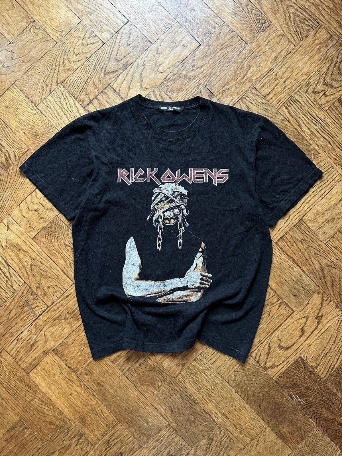 Iron Maiden × Non Trouve × Streetwear Non Trouve Rick Owens Iron