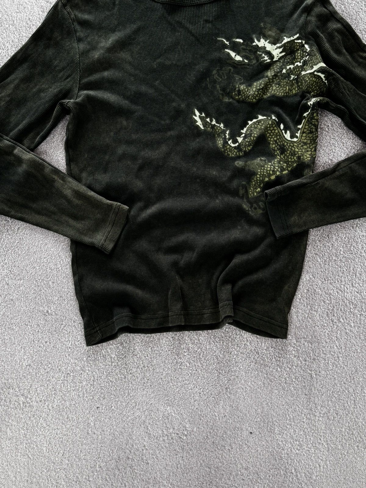 Vintage Y2K Affliction Style Grunge Vibe 00s Long Sleeve T-Shirt Size US M / EU 48-50 / 2 - 3 Thumbnail