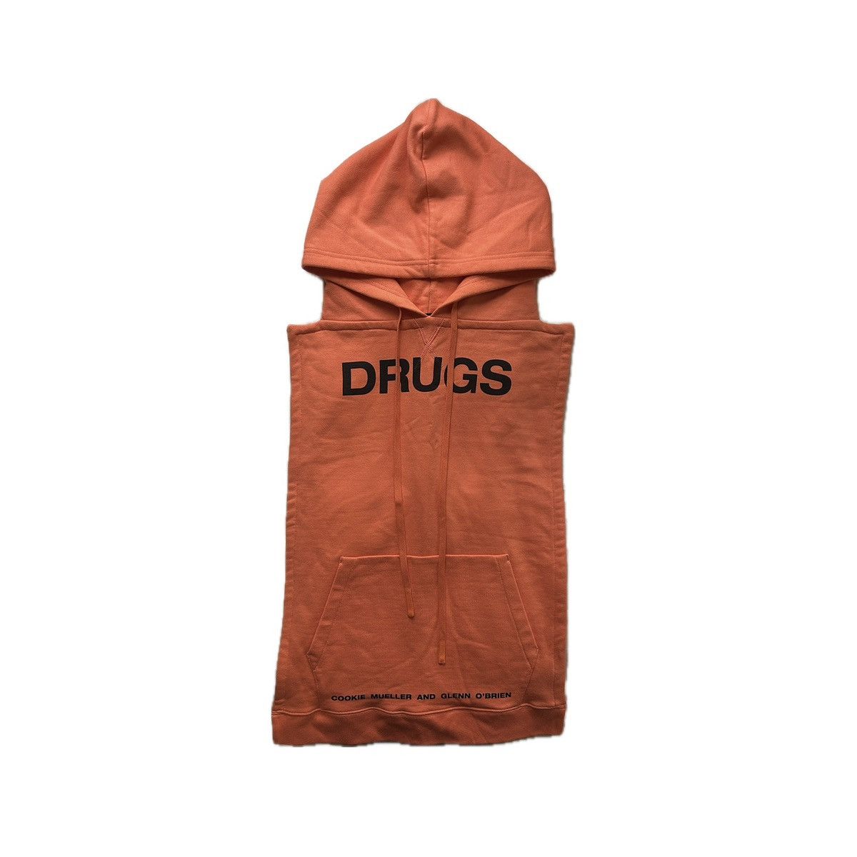 Raf Simons FW18 Raf Simons DRUGS Panel Hoodie Orange Size US M / EU 48-50 / 2 - 1 Thumbnail