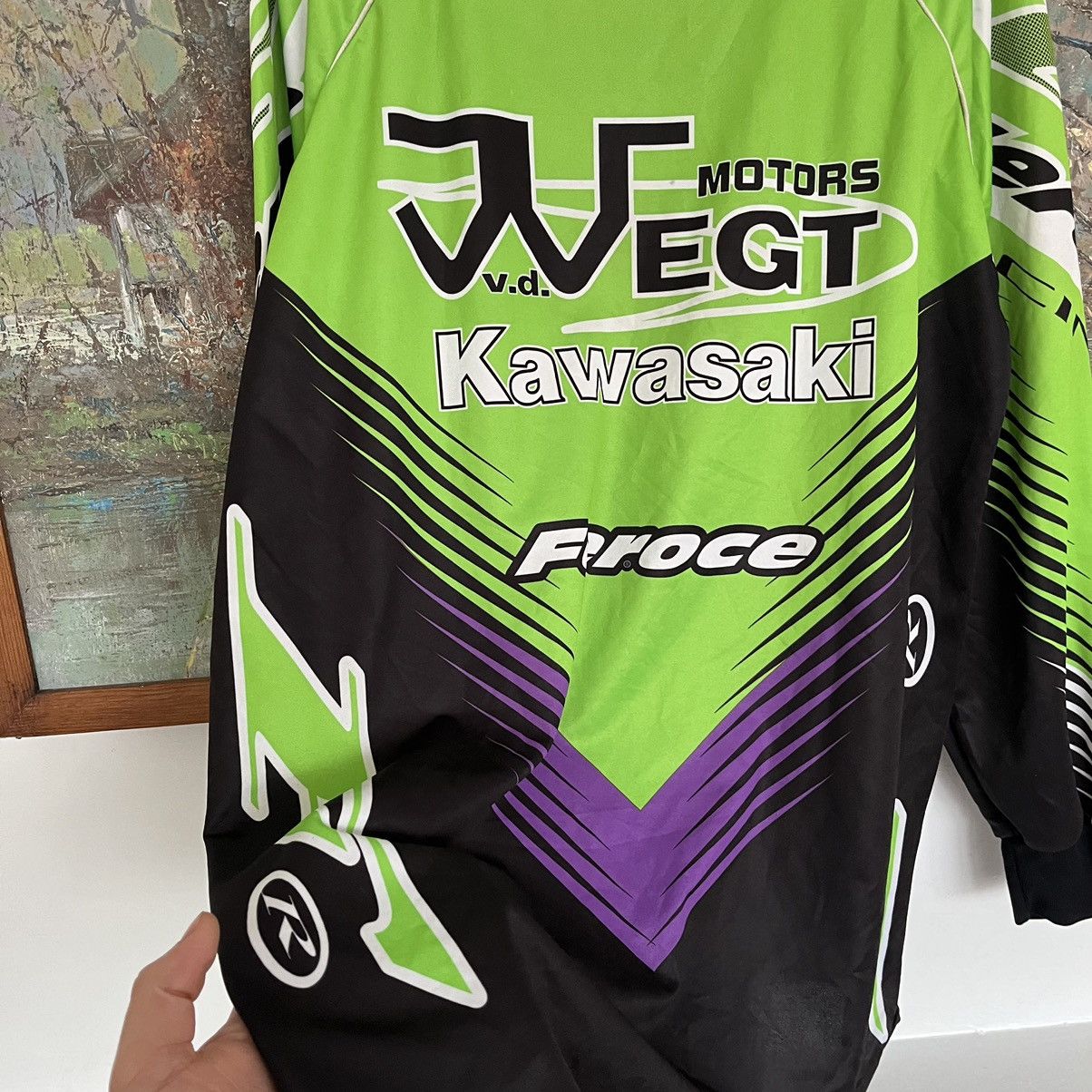 Hypebeast × Vintage Grail Kawasaki Monster Energy Asap Rocky Style Moto Jersey Size US XL / EU 56 / 4 - 12 Thumbnail
