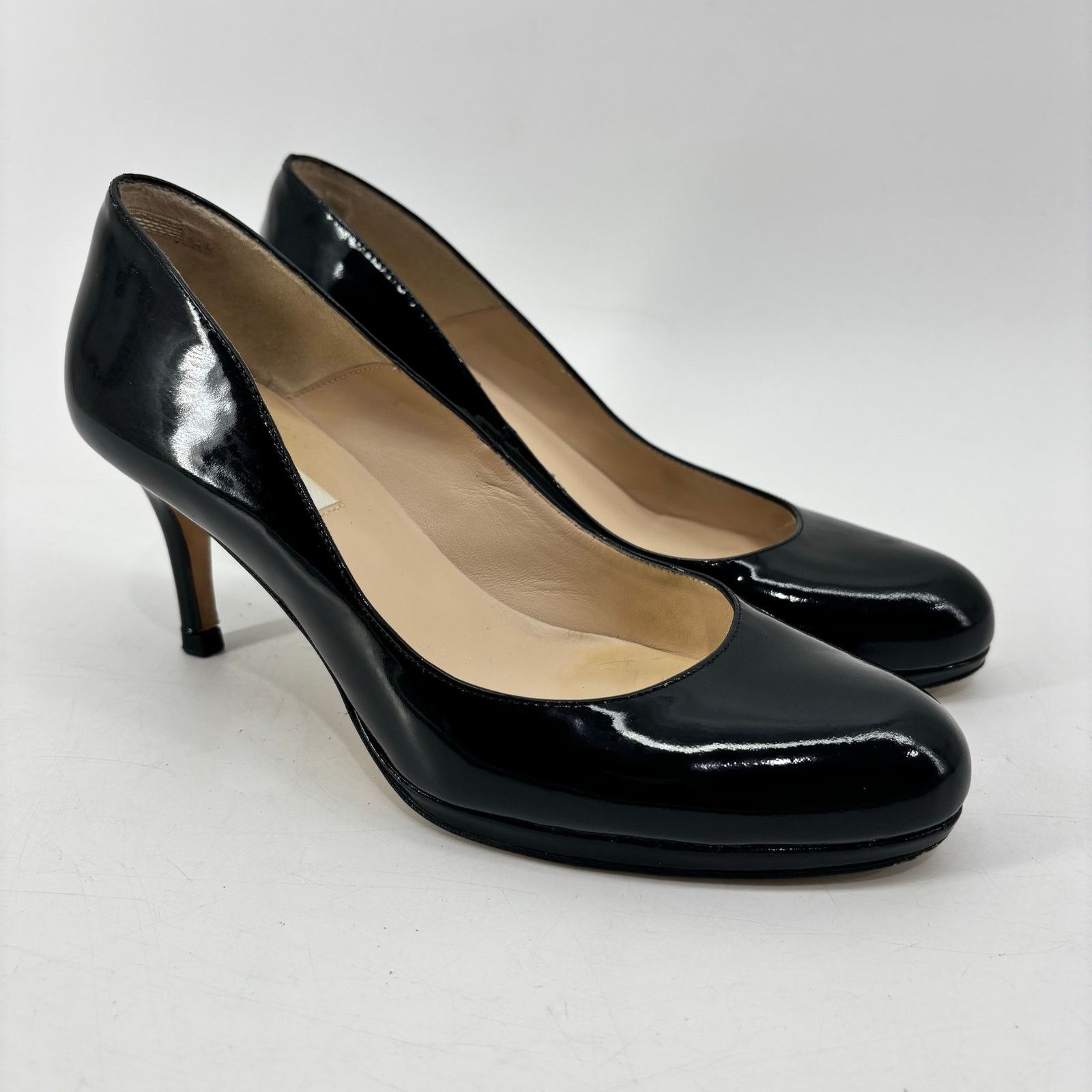 LK Bennett L.K. Bennett Women's Size 38.5 US 8.5 Black Patent Leather Size US 8.5 / IT 38.5 - 11 Thumbnail