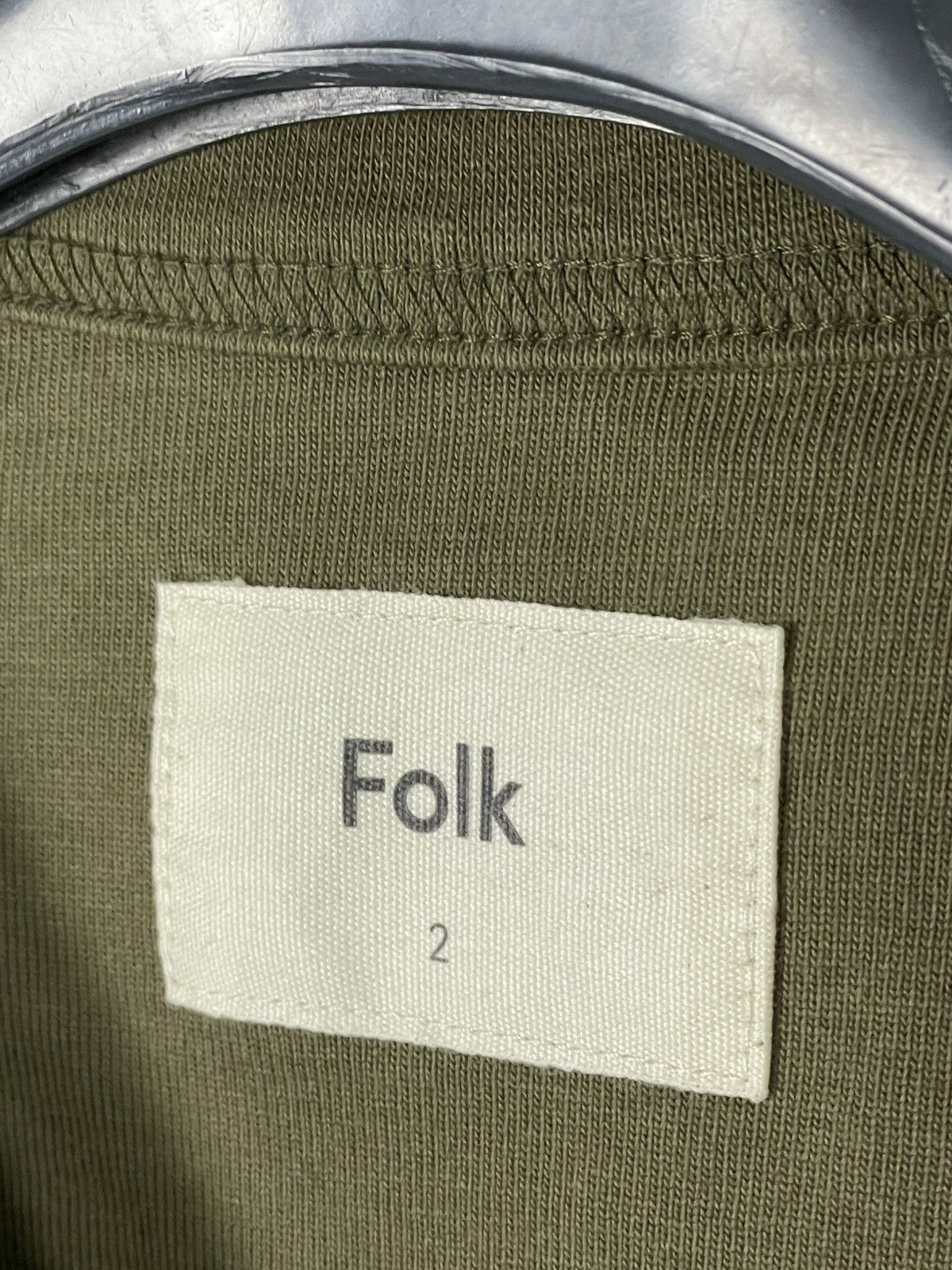Folk Folk Basic Green Y2K Avant Garde Luxury T-Shirt Size US M / EU 48-50 / 2 - 6 Thumbnail