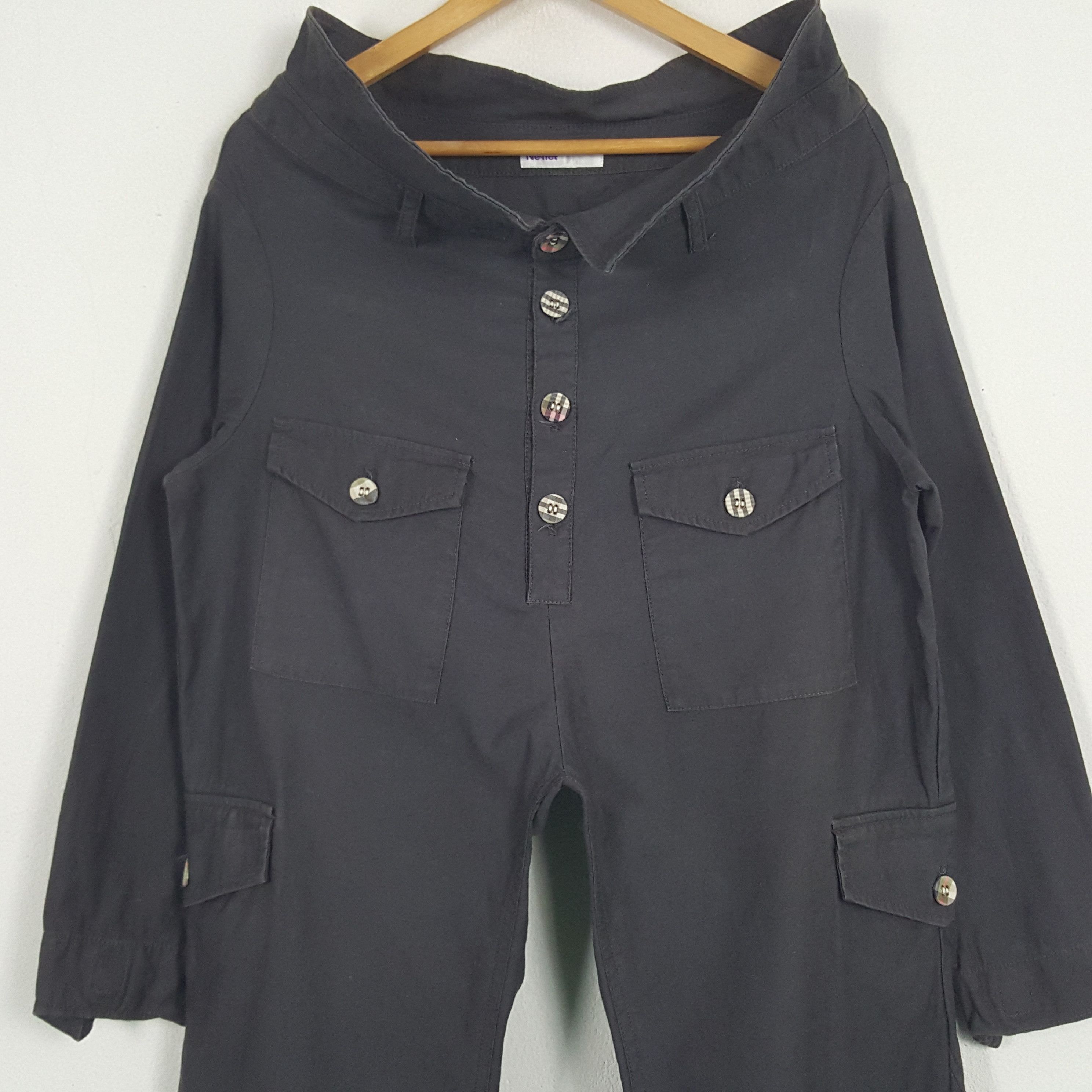 Issey Miyake × Ne-Net × Vintage Vintage Ne-net by Issey Miyake Designer Overall Jacket Size US 32 / EU 48 - 2 Thumbnail