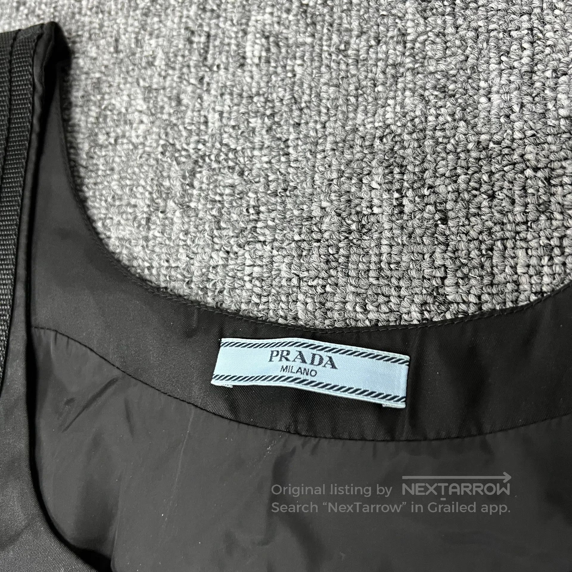 Prada Prada size 40 Delta-shaped logo; regenerated nylon back str Size L / US 10 / IT 46 - 5 Thumbnail