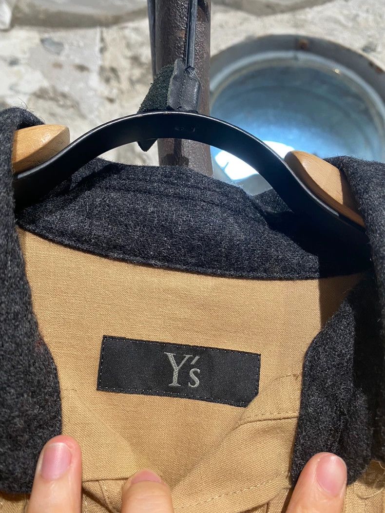 Y's Y's size 1 Mid-length beige patchwork shirt Size S / US 4 / IT 40 - 7 Thumbnail