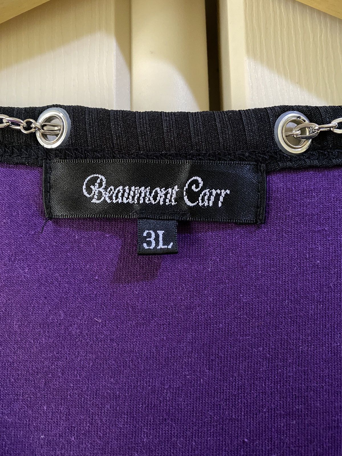 If Six Was Nine Y2K JAPANESE BRAND BEAUMONT CARR NECKLACE POEM - LGB Size US XXL / EU 58 / 5 - 5 Thumbnail