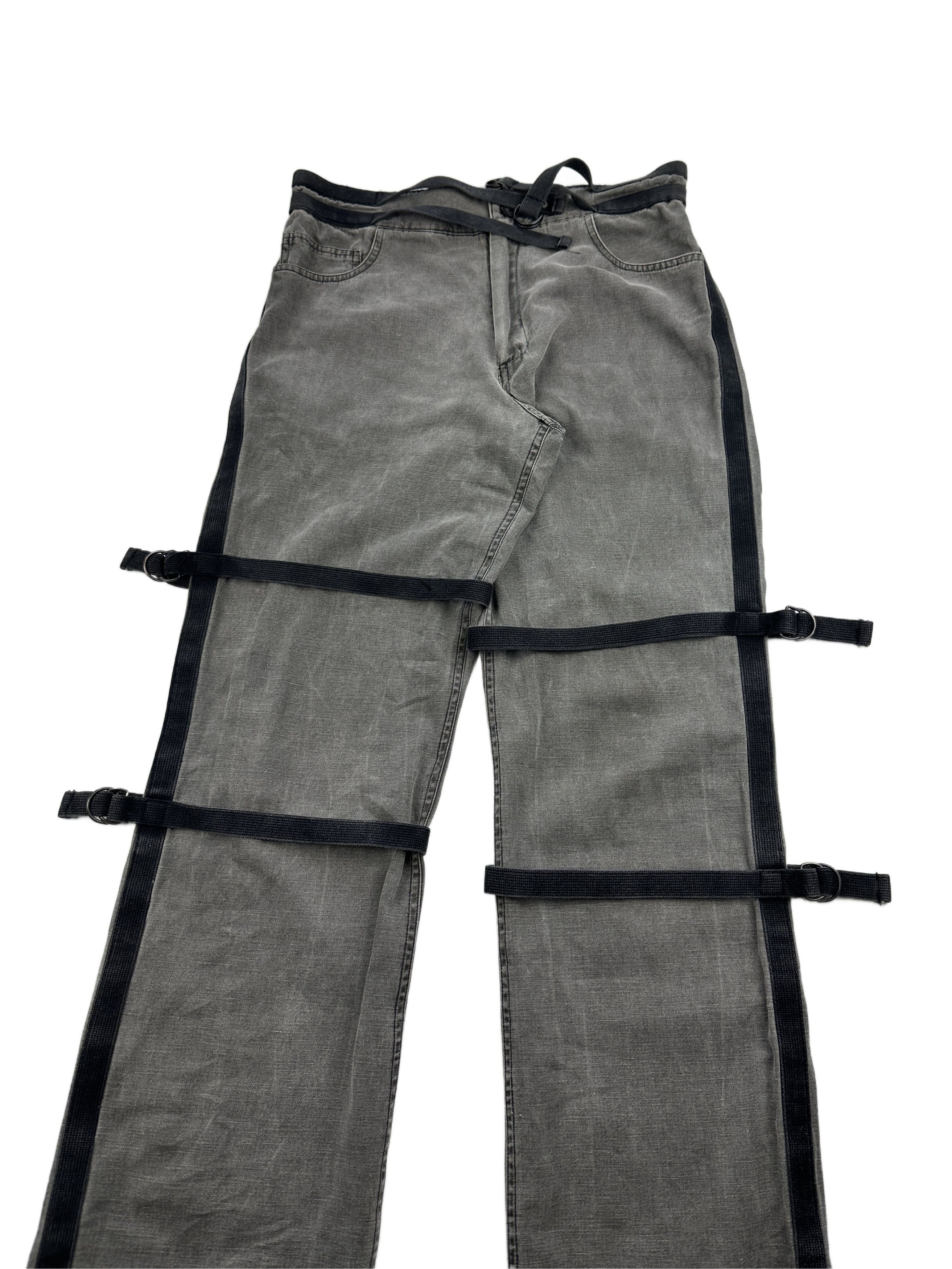 Raf Simons SS03 Consumed Bondage Pants Size US 30 / EU 46 - 2 Thumbnail