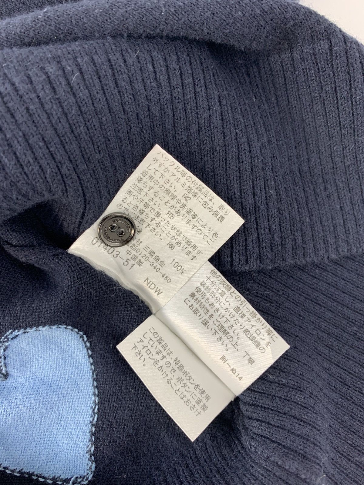 Burberry Burberry Blue Label Big Logo Knitwear Sweater Stretchable Size XS / US 0-2 / IT 36-38 - 7 Thumbnail