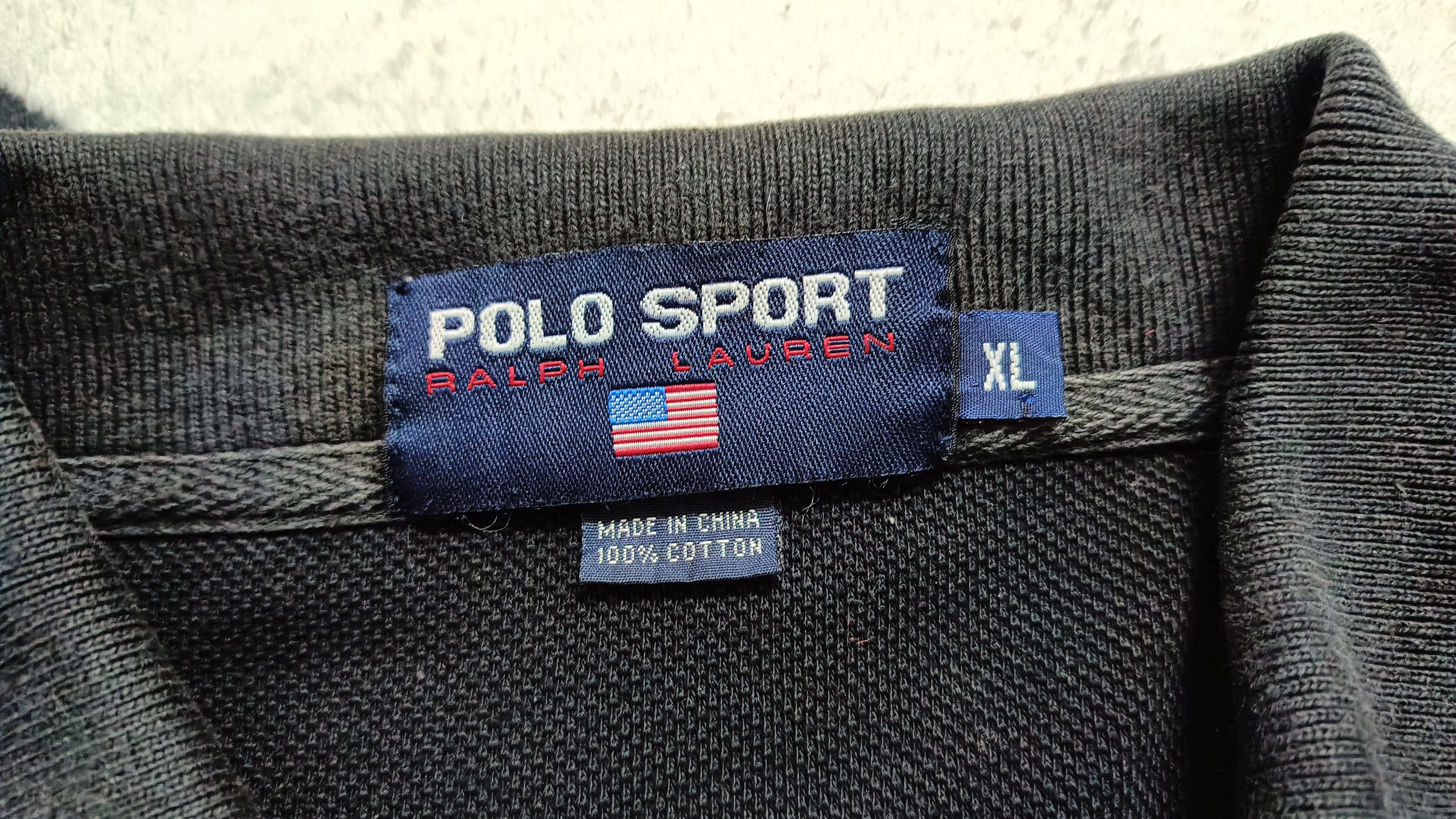 Polo Ralph Lauren 🔥🔥 Rare Vintage Polo Sport RL Long Sleeve Polo Tee Size US XL / EU 56 / 4 - 4 Thumbnail