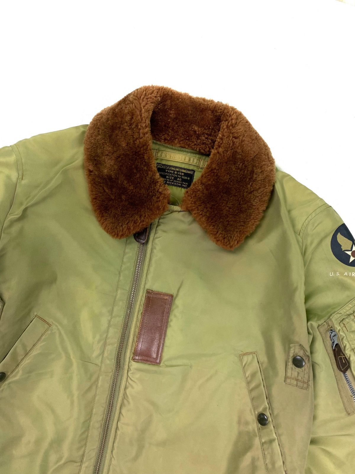 Buzz Rickson's Vintage Bomber B15 Buzzricksons Military Size US L / EU 52-54 / 3 - 4 Thumbnail