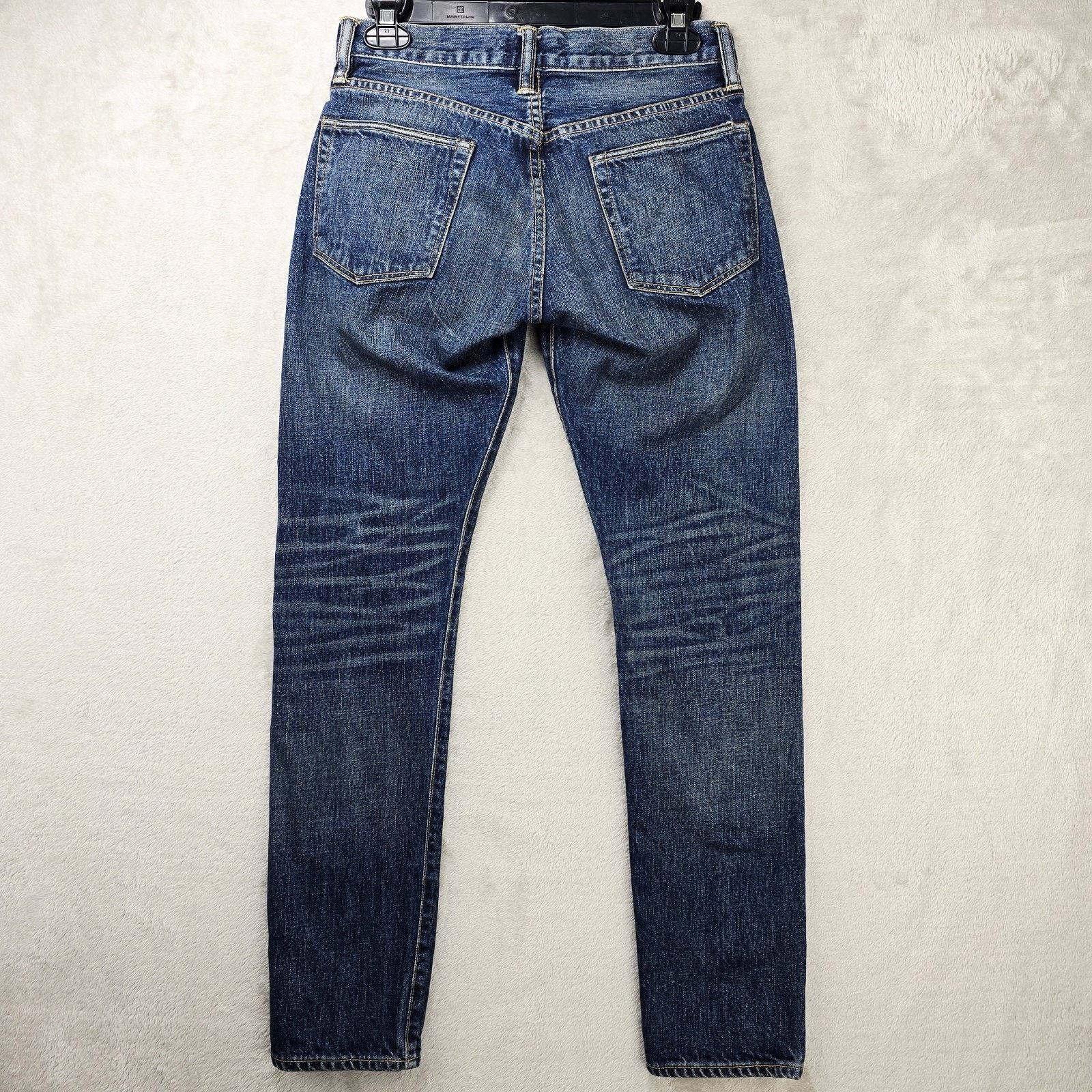Simon Miller Simon Miller Narrow Park Selvedge Japan Denim Jeans 28x29 Size US 28 / EU 44 - 9 Thumbnail