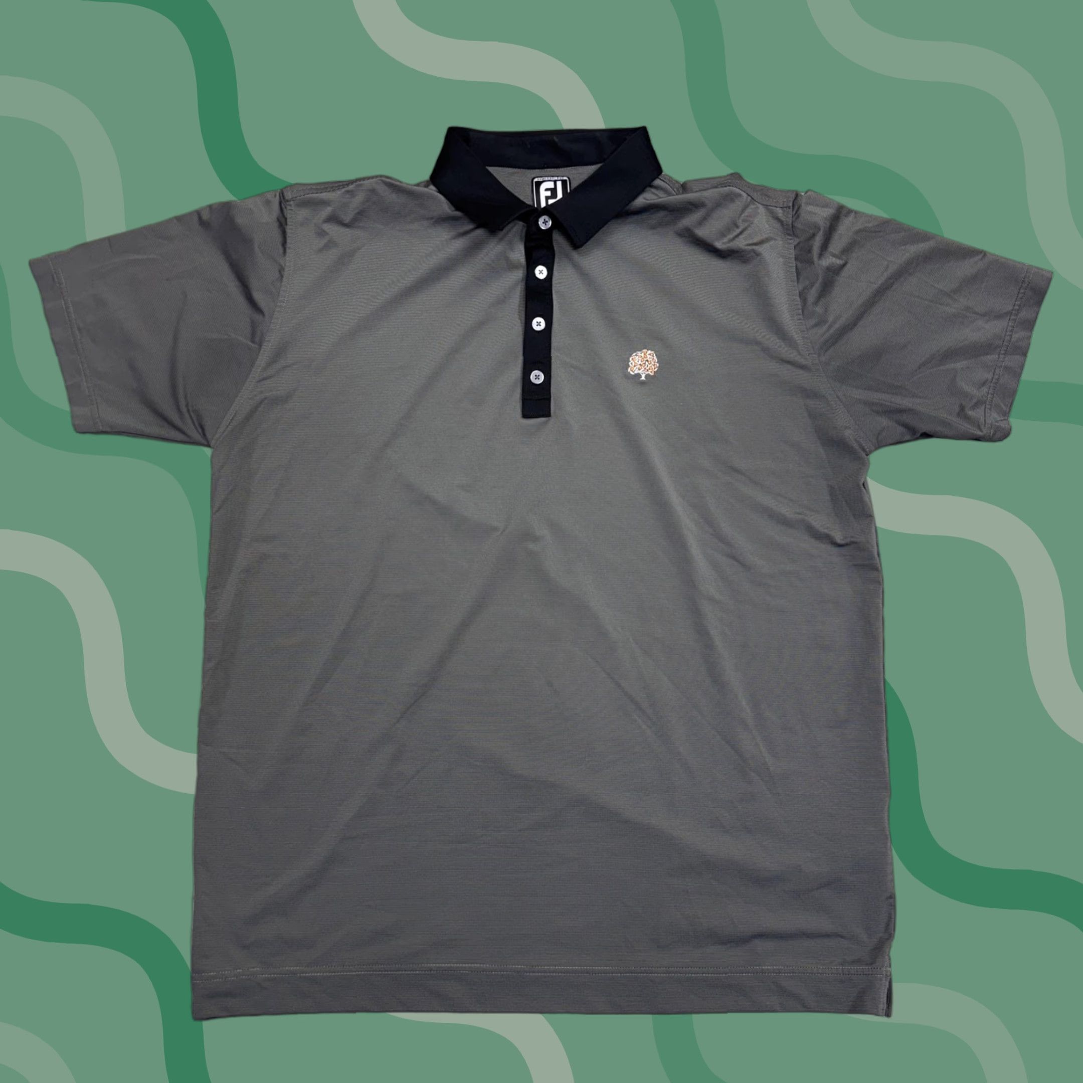 Footjoy FootJoy Polo Shirt Mens XL Gray Athletic Fit Golf Performance Short Sleeve Collared Logo Shirt Size US XL / EU 56 / 4 - 1 Thumbnail