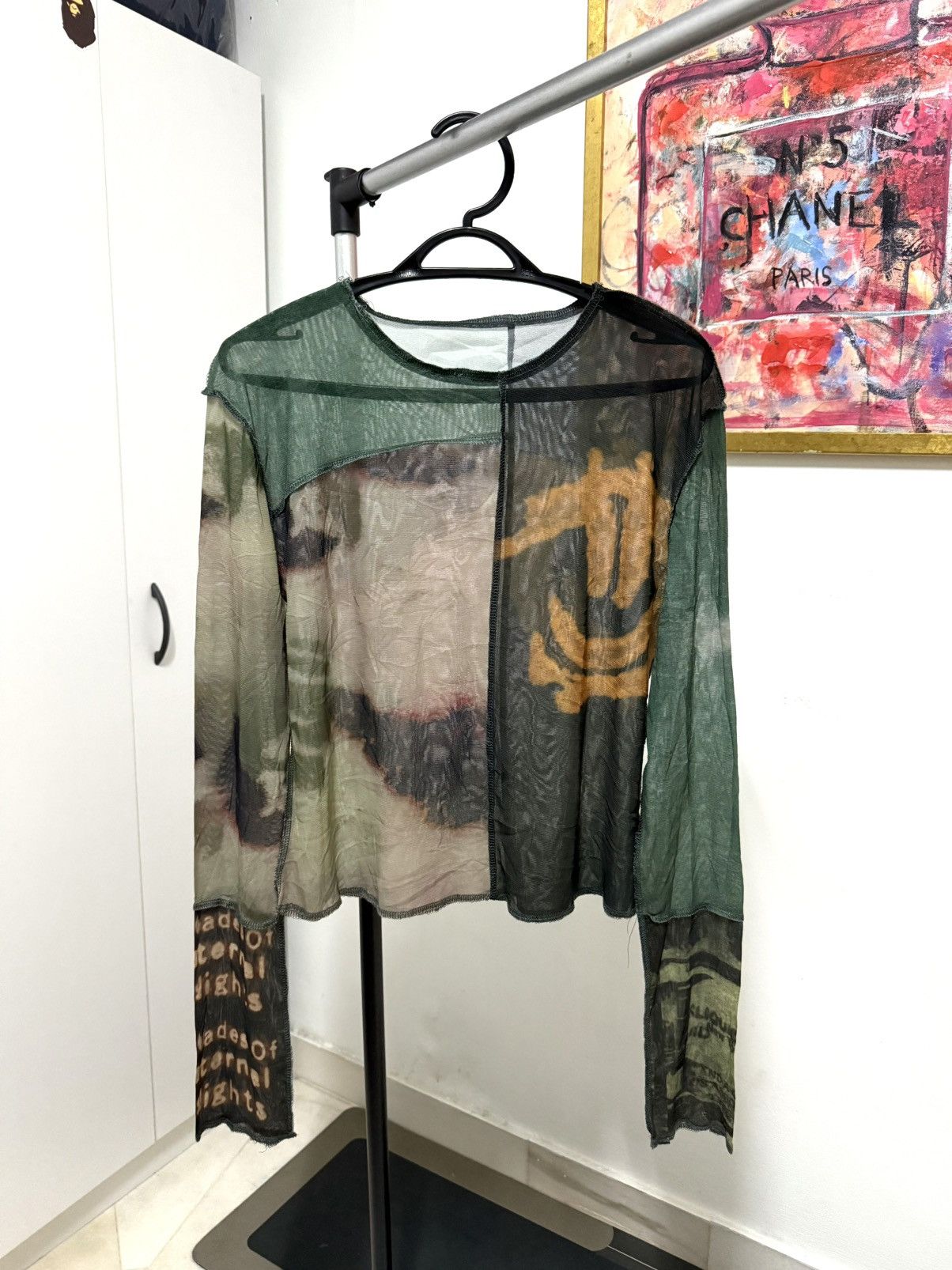 Misbhv MISBHV Multicolor Wool T-Shirt Size S / US 4 / IT 40 - 2 Thumbnail