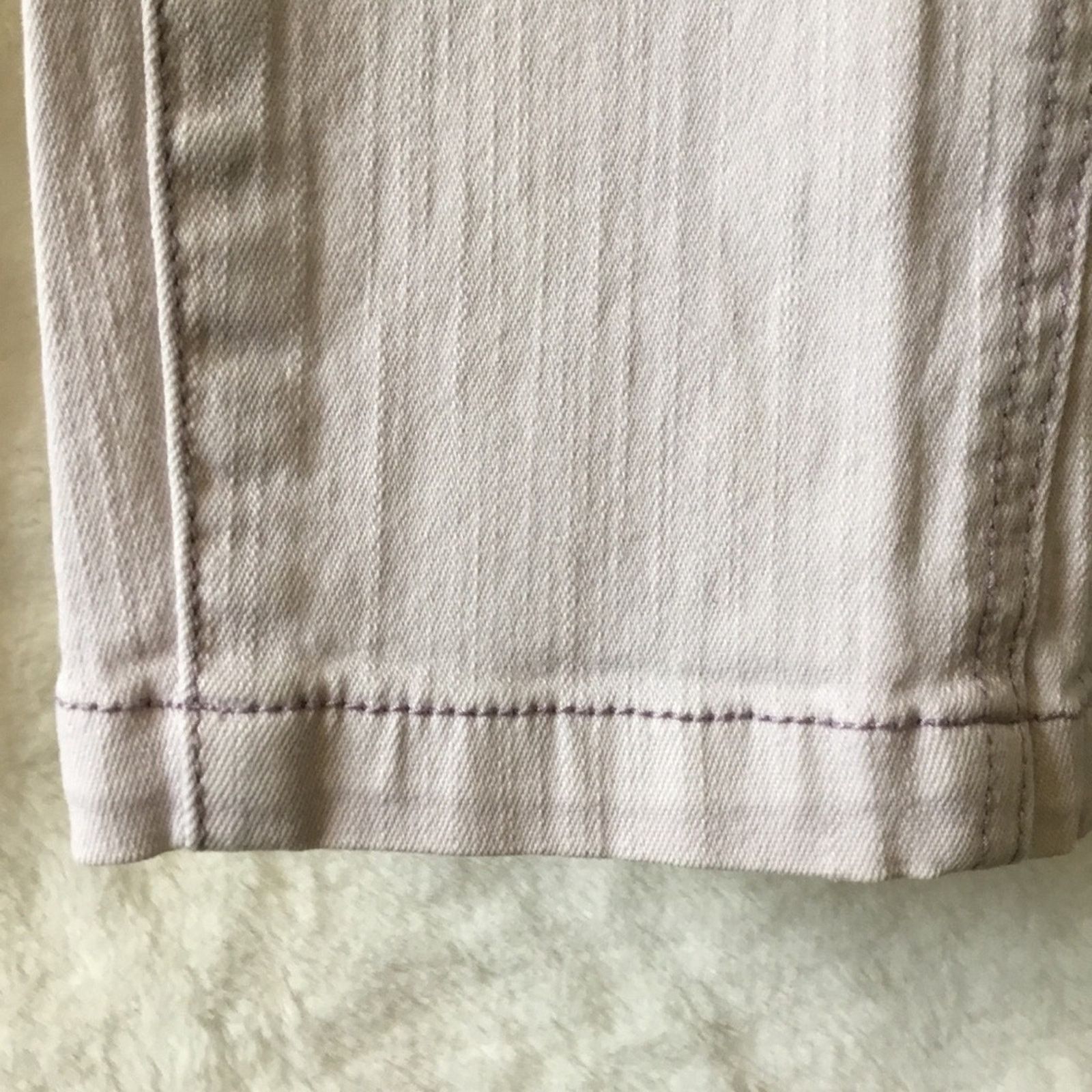 Pilcro and the Letterpress Lavender-Gray Fit/Stet Jeans