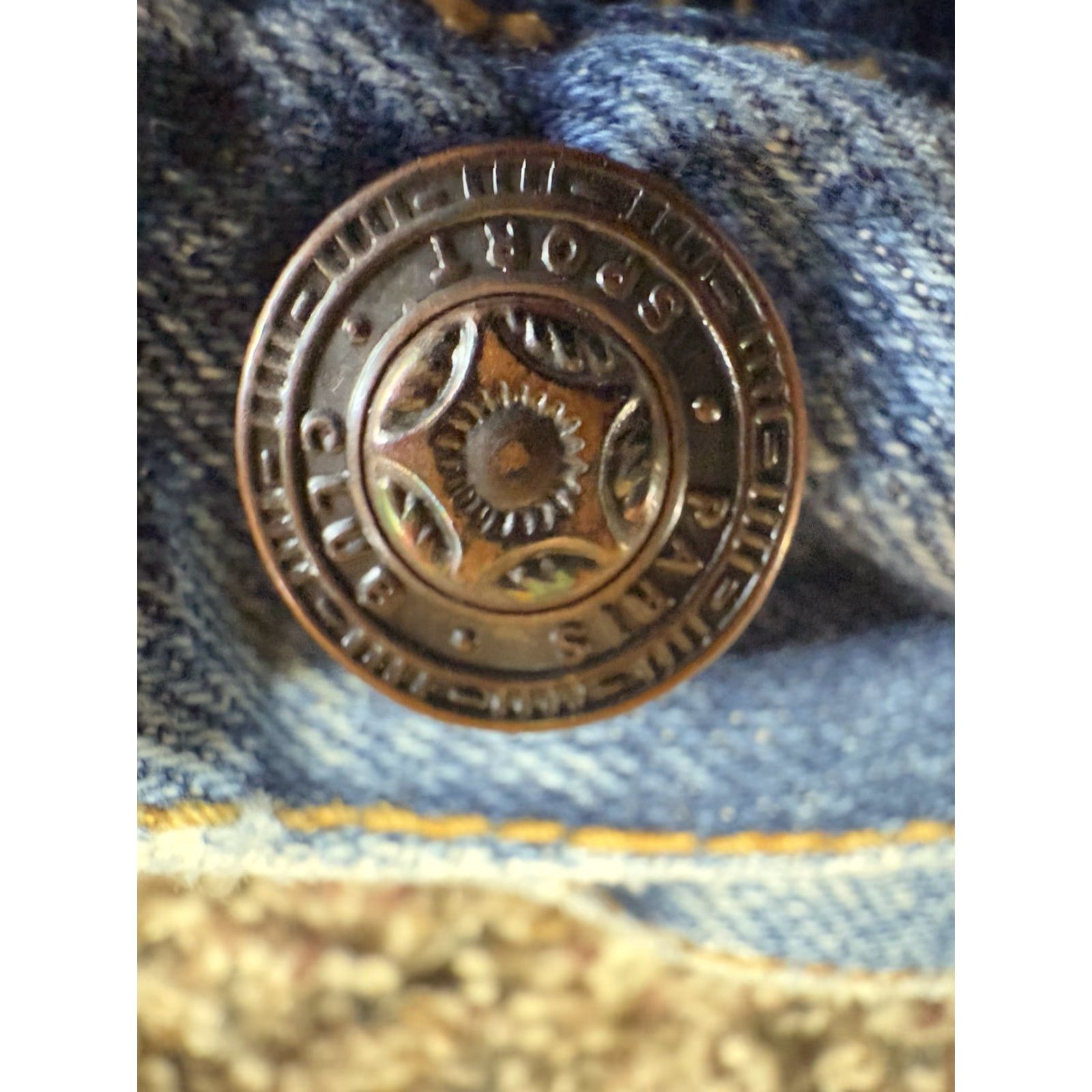 Vintage VINTAGE Paris Jeans Women's 7 Blue Denim High Rise Mom Button Womens Jeans 5-Pocket Design Cotton Denim Button Size 28" / US 6 / IT 42 - 3 Thumbnail