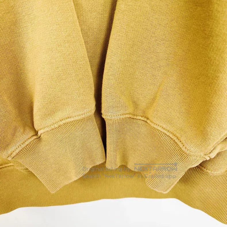 Balenciaga Balenciaga Khaki Wheat Logo Print Hooded Sweatshirt Size US XS / EU 42 / 0 - 5 Thumbnail